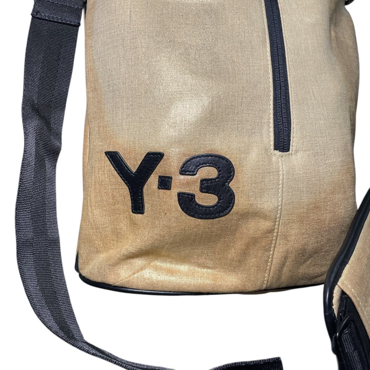 Y-3 Y-3 Yohji Yamamoto Adidas Distressed Fade 2-way Shopping Bag Size ONE SIZE - 5 Thumbnail