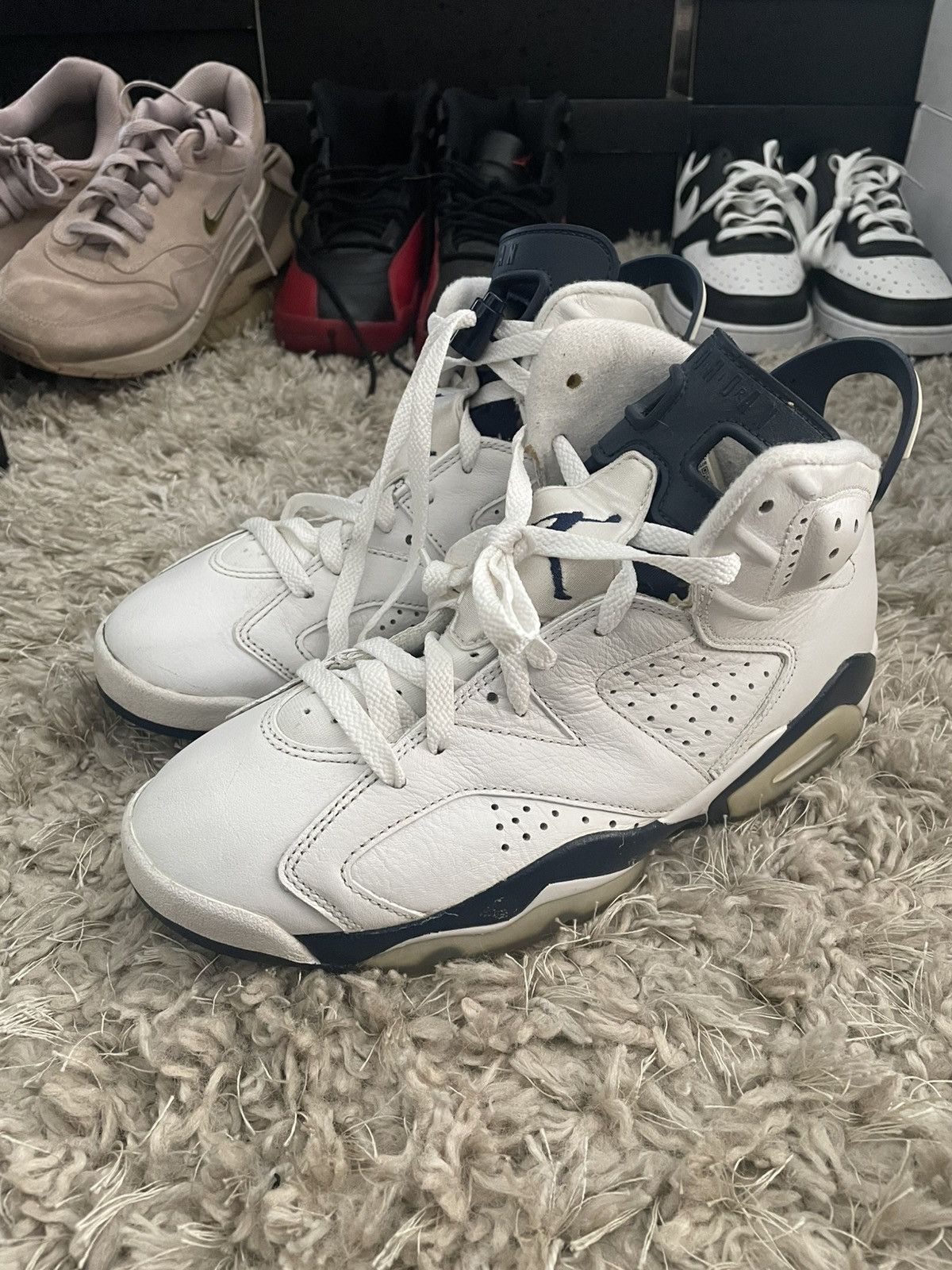 Jordan Brand Jordan 6 Midnight Navy 2022 Size US 7.5 / EU 40-41 - 1 Thumbnail