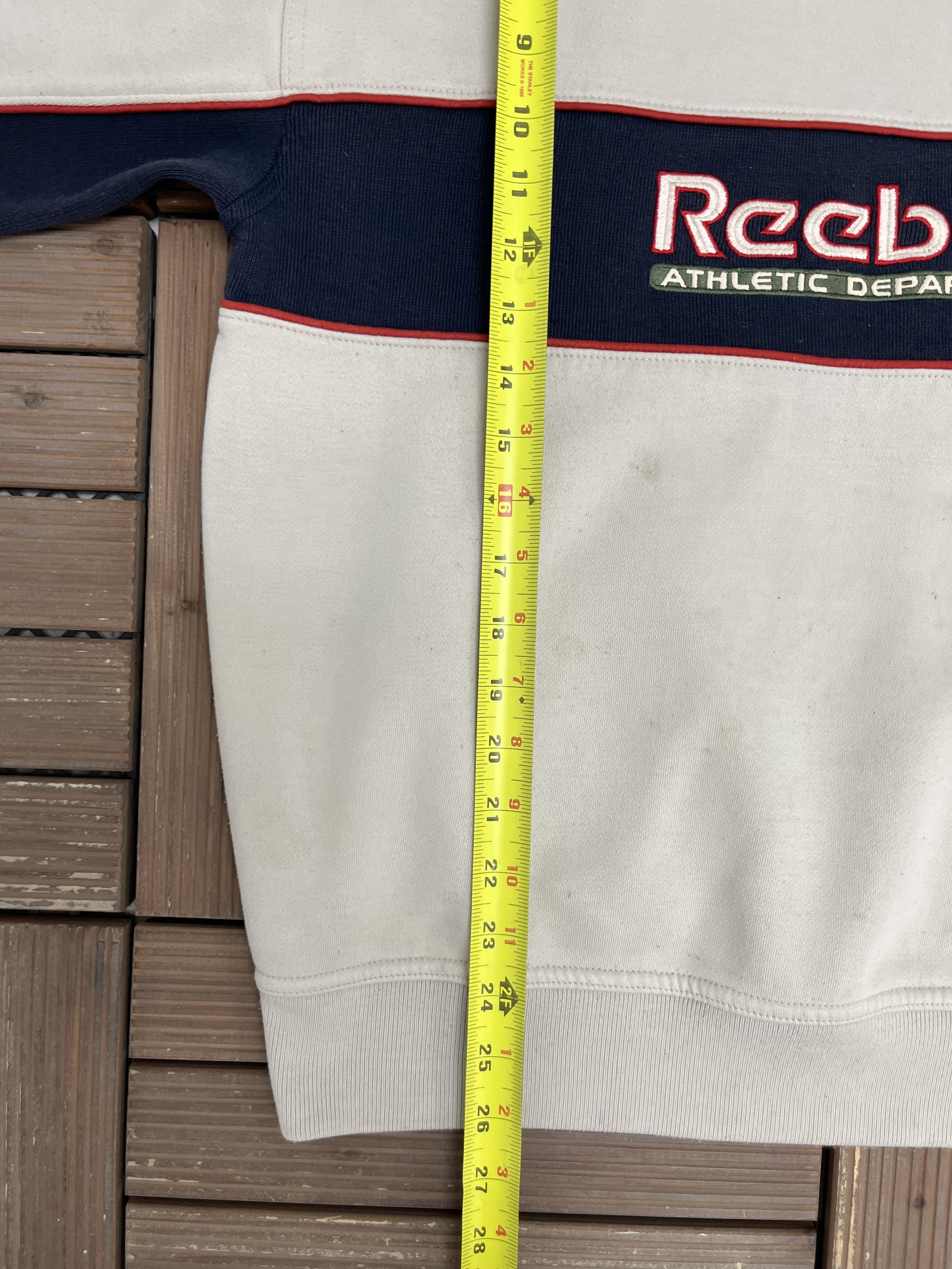 Vintage Reebok Athletic Department Vintage Crewneck Sweater Size US S / EU 44-46 / 1 - 8 Thumbnail