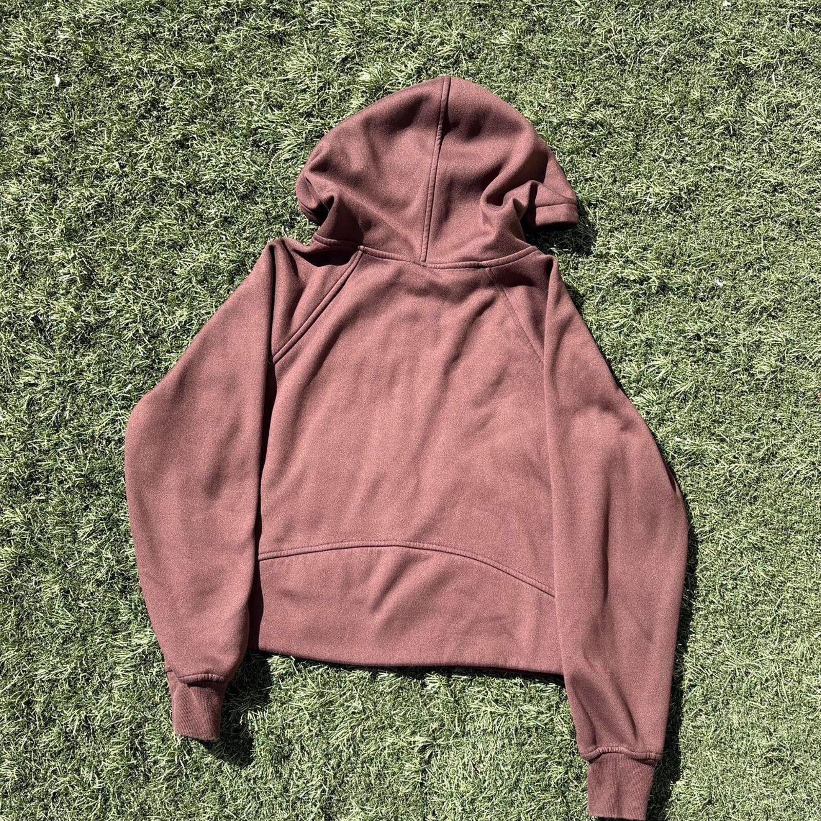 Other Brown half zip hoodie with Size M / US 6-8 / IT 42-44 - 3 Thumbnail