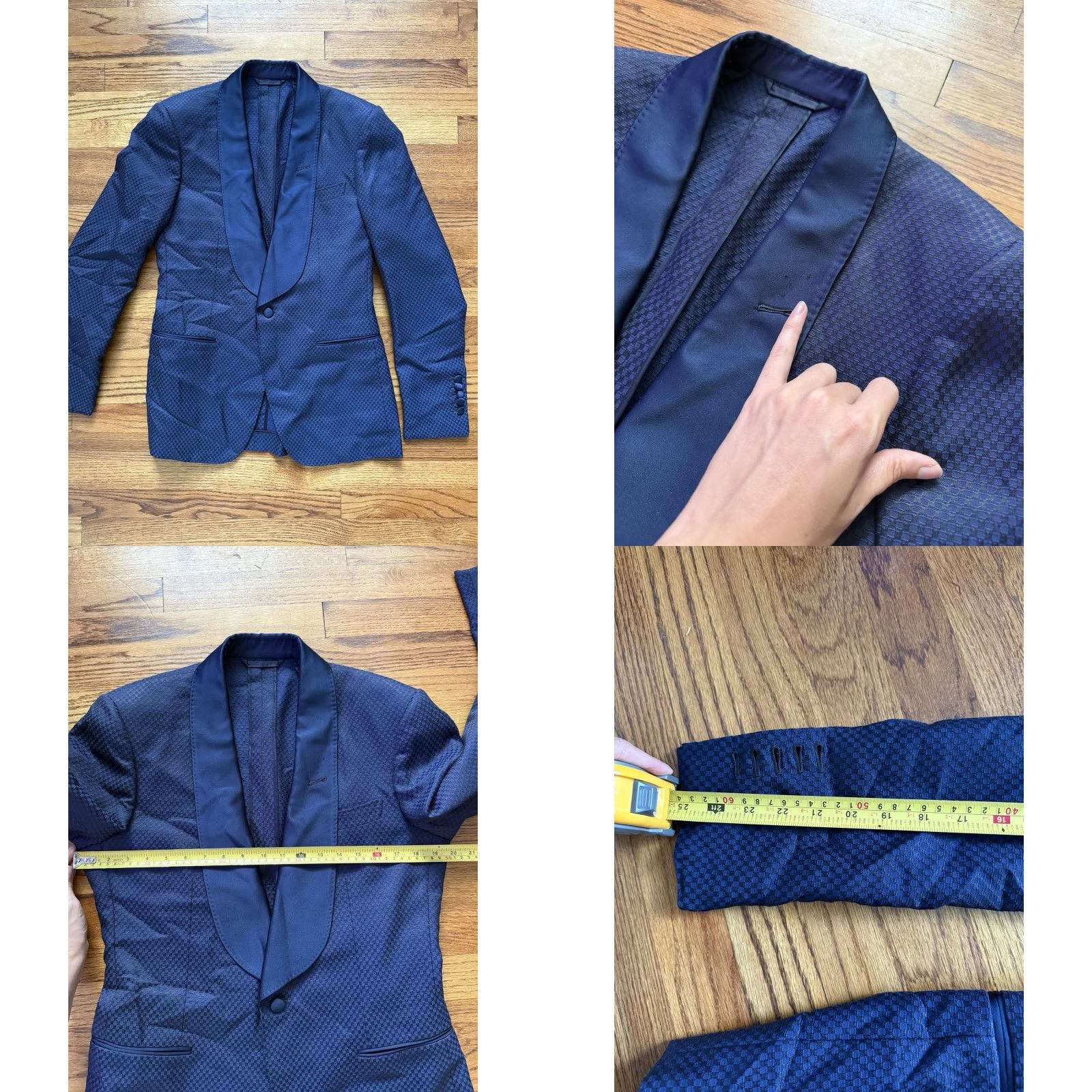 Vintage **Men's Classic Navy Frere Blazer Size 40** User: Men's Classic Navy Frere Blazer Size 40 Size 40R - 9 Thumbnail