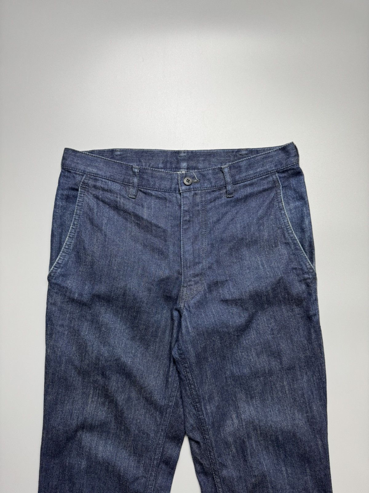 Comme des Garcons Homme Deux Comme Des Garcons Homme Deux - SS/2015 Indigo Denim Pants Size US 28 / EU 44 - 4 Thumbnail