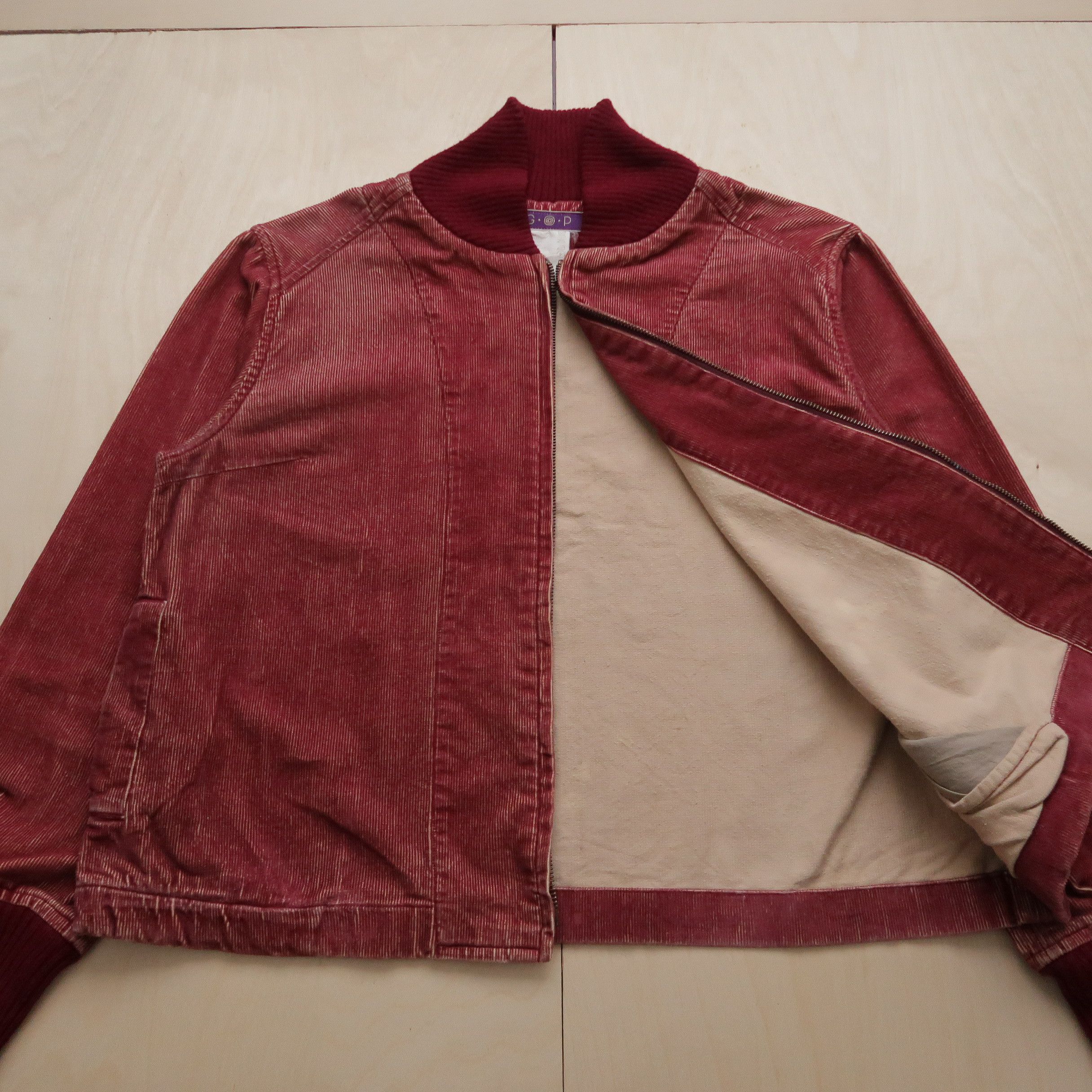 Le Grande Bleu (L.G.B.) 1990s LGB Le Grand Bleu GOP Corduroy Jacket Bomber Size US L / EU 52-54 / 3 - 13 Thumbnail