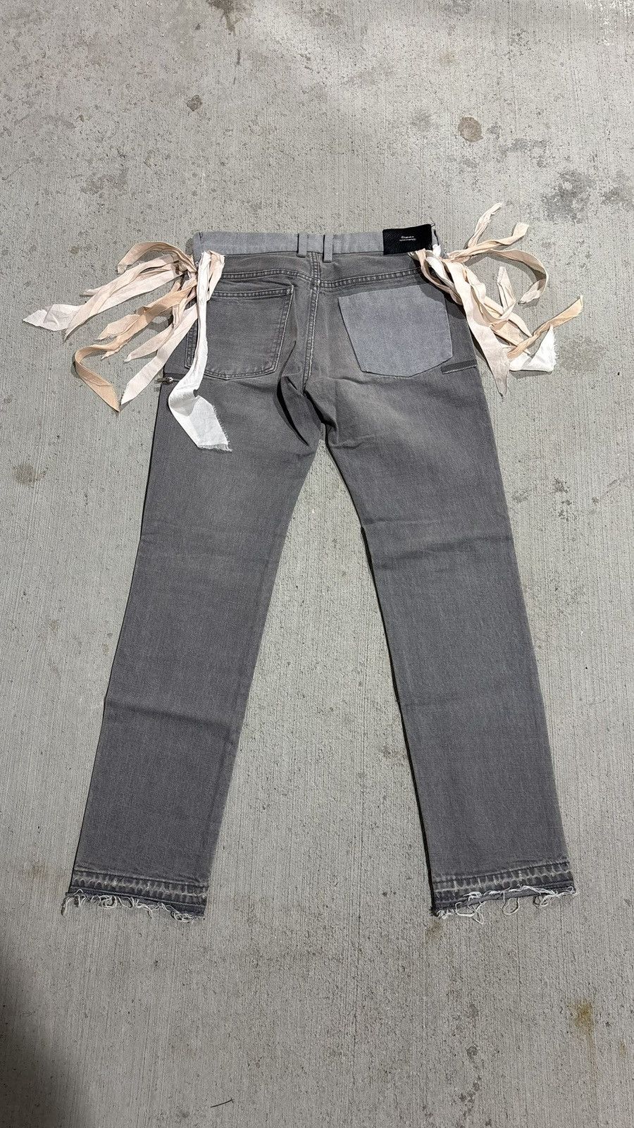 Jun Takahashi × Undercover Undercover SS2005 But Beautiful Fringe Denim Size US 32 / EU 48 - 9 Thumbnail