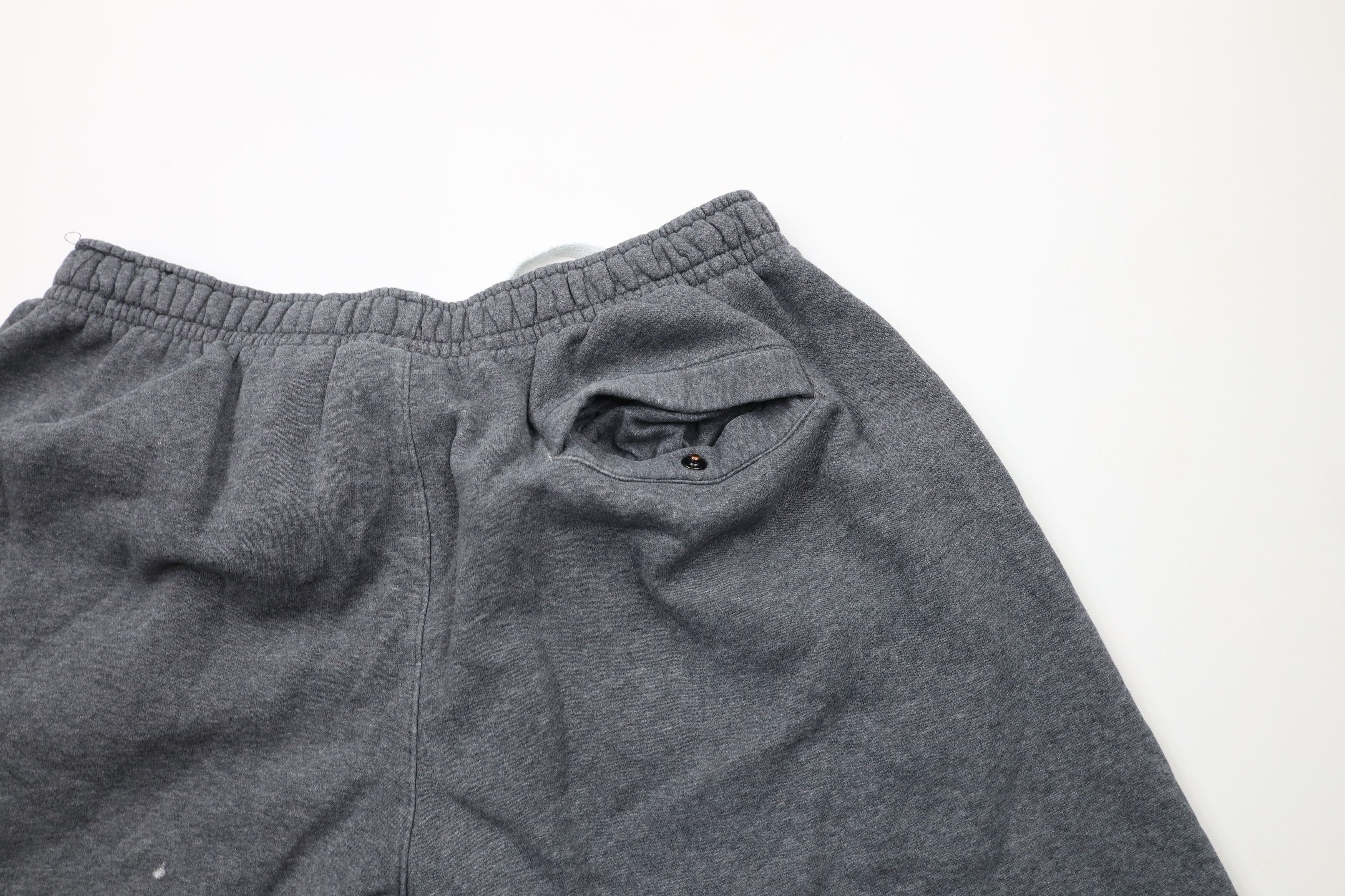 Nike × Vintage Vintage Nike Big Swoosh Logo Above Knee Sweatpants Shorts Size US 34 / EU 50 - 10 Thumbnail