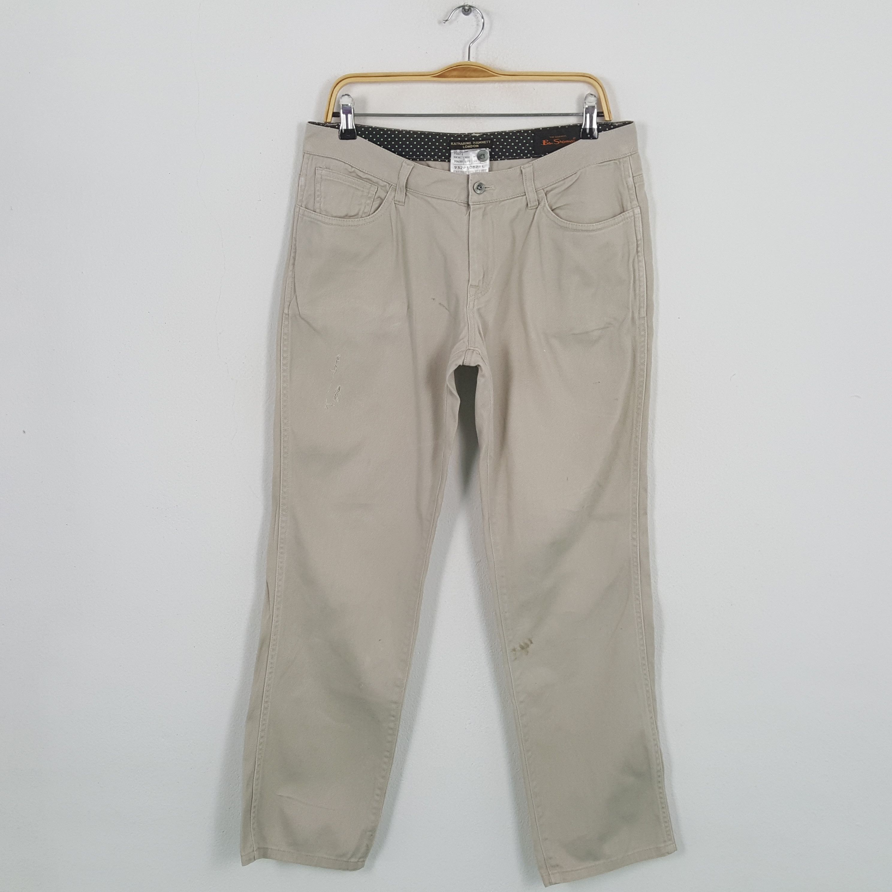 Ben Sherman × Katharine Hamnett London × Vintage Vintage KATHARINE HAMNET LONDON Ben Sherman Pants Size US 32 / EU 48 - 1 Thumbnail