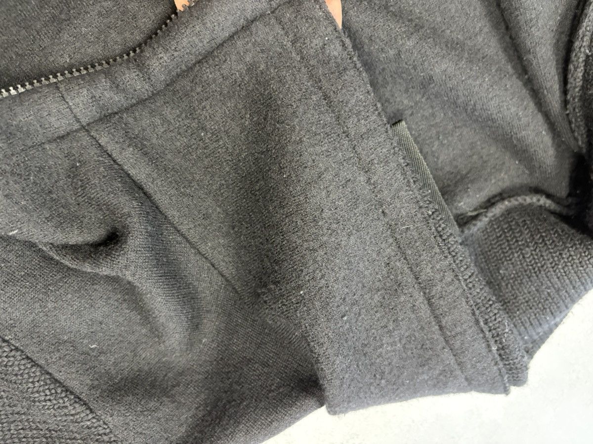 Rundholz Rundholz Wool Long Zip Coat Black Avant Garde Jacket M Size M / US 6-8 / IT 42-44 - 15 Thumbnail