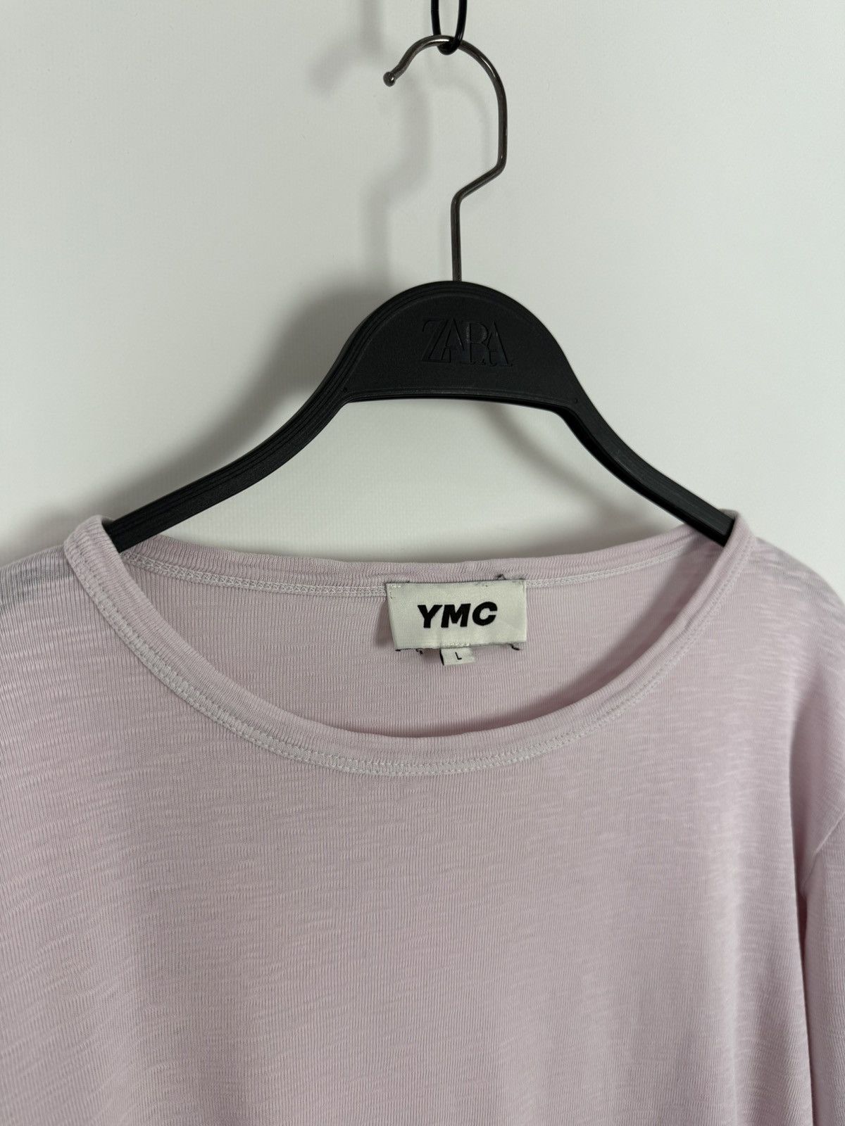YMC YMC Organic Cotton Light Pink Half Sleeve Shirt Size L / US 10 / IT 46 - 4 Thumbnail
