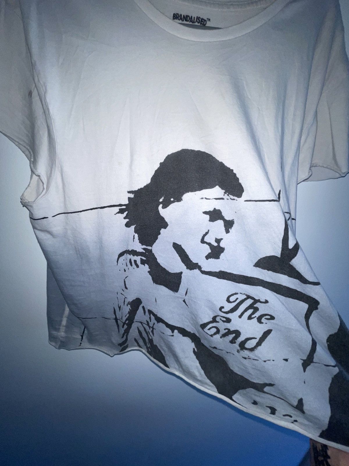 Vintage THRASHED "the end" skater tee🛹 Size M / US 6-8 / IT 42-44 - 3 Thumbnail