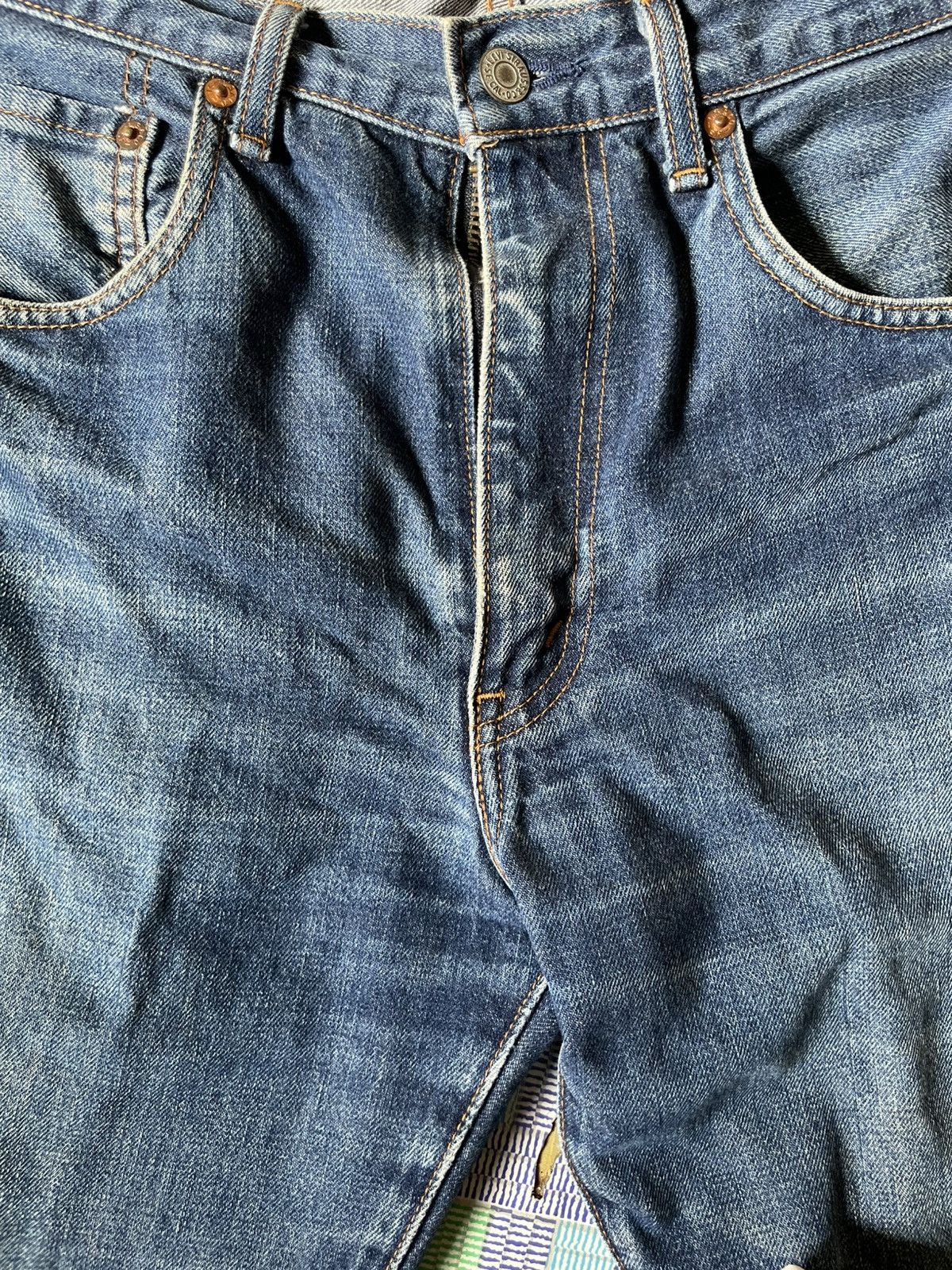 Japanese Brand × Levi's × Salvage SELVEDGE LEVIS BIG E JAPAN VINTAGE Size US 31 - 5 Thumbnail