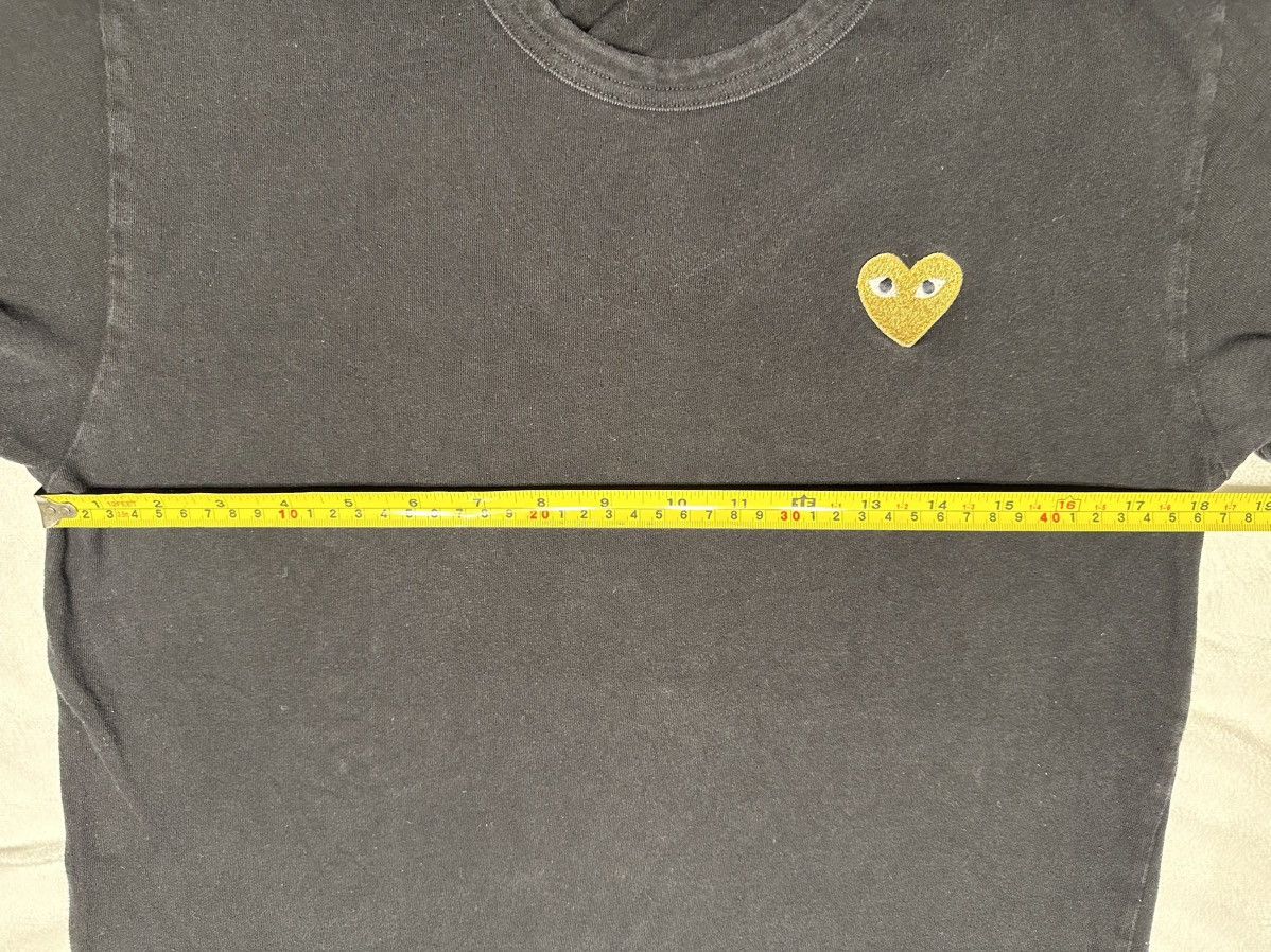 Comme des Garcons Comme des Garçons PLAY Embroidered Heart Patch Tee-Size Med Size US M / EU 48-50 / 2 - 5 Thumbnail