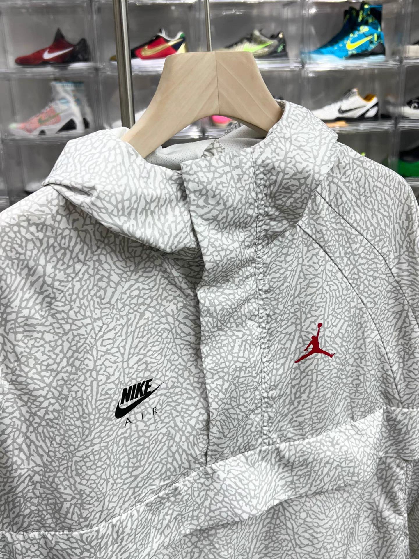 Jordan Brand JORDAN Hooded Half-Zip Sweatshirt K15 Size US M / EU 48-50 / 2 - 2 Thumbnail