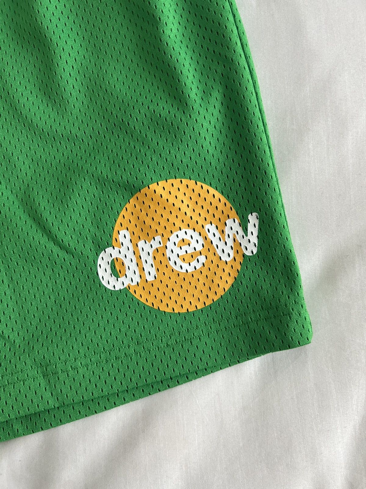 Drew House Drew House Infinite Joy Mesh Shorts Green Medium Bieber Size US 31 - 2 Thumbnail