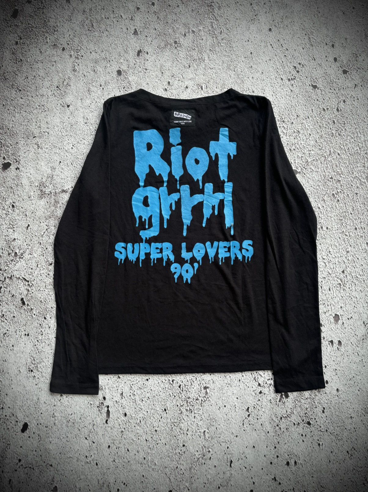 If Six Was Nine Super Lovers Porno Kill Studded Longsleeve Size M / US 6-8 / IT 42-44 - 2 Thumbnail