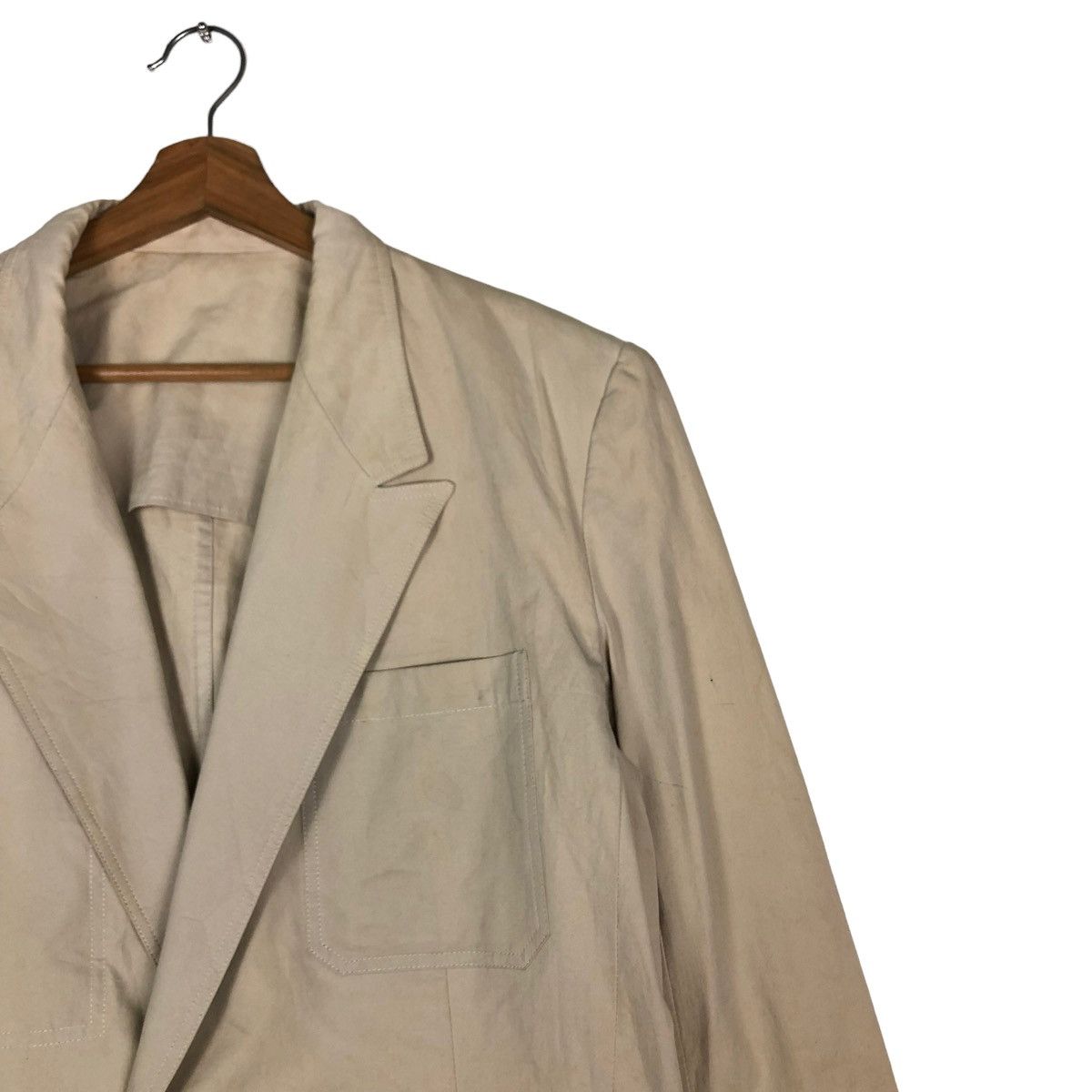 Yohji Yamamoto 🔥VINTAGE Y’S FOR MEN CHORE JACKET DOUBLE BREAST Size US S / EU 44-46 / 1 - 6 Thumbnail