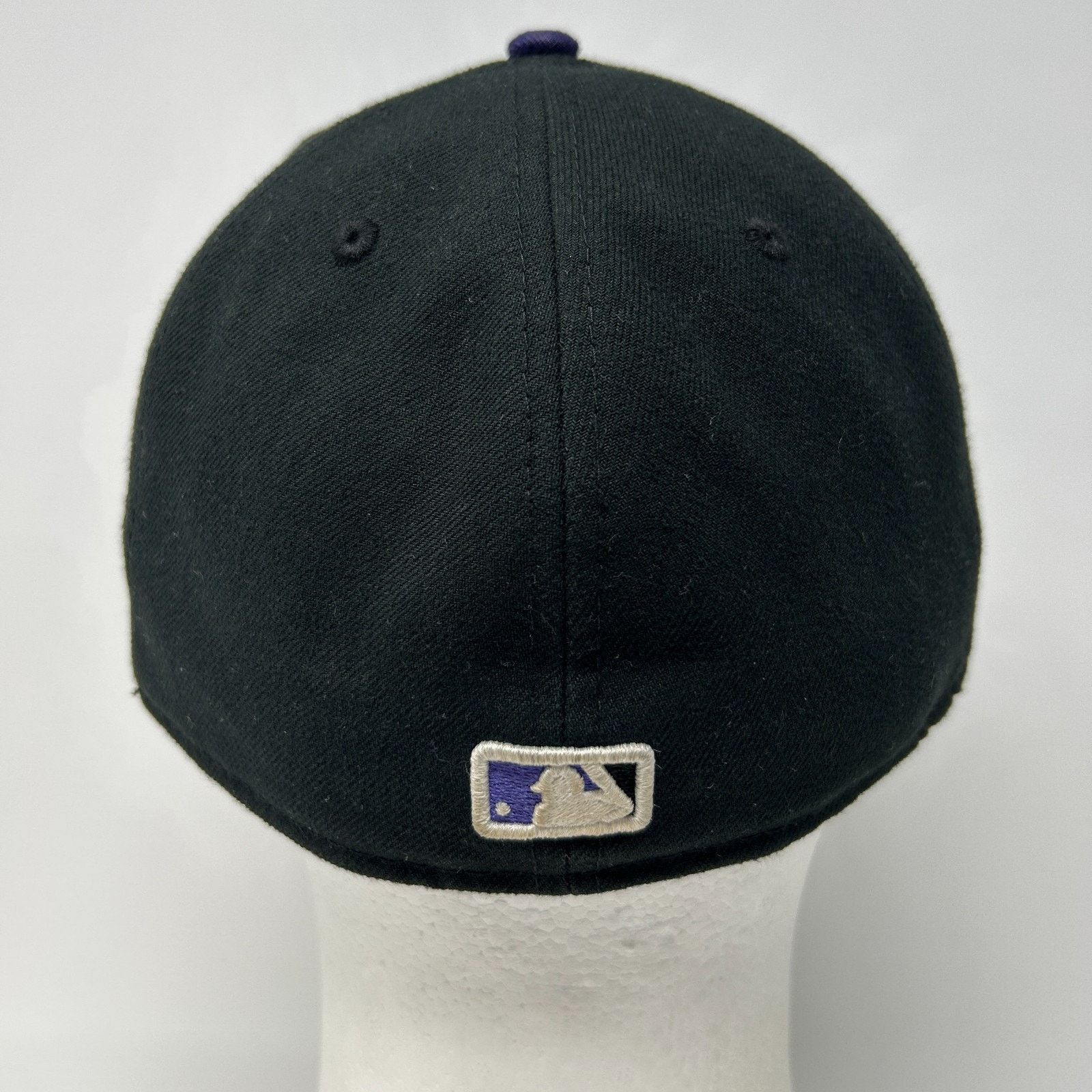 New Era Colorado Rockies Hat Baseball Cap New Era Black 7 3/8 Size ONE SIZE - 3 Thumbnail