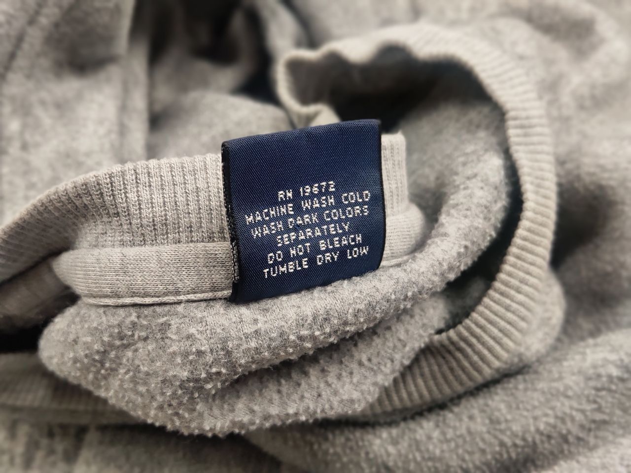 Polo Ralph Lauren Vintage 90's Polo Ralph Lauren Logo Fleece Gray Sweatshirt Size US L / EU 52-54 / 3 - 12 Thumbnail