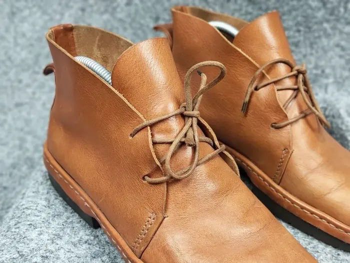 Trippen Trippen Germany Slow f Lacu up Brown Leather Unizes Boots Size US 7 / EU 40 - 21 Thumbnail