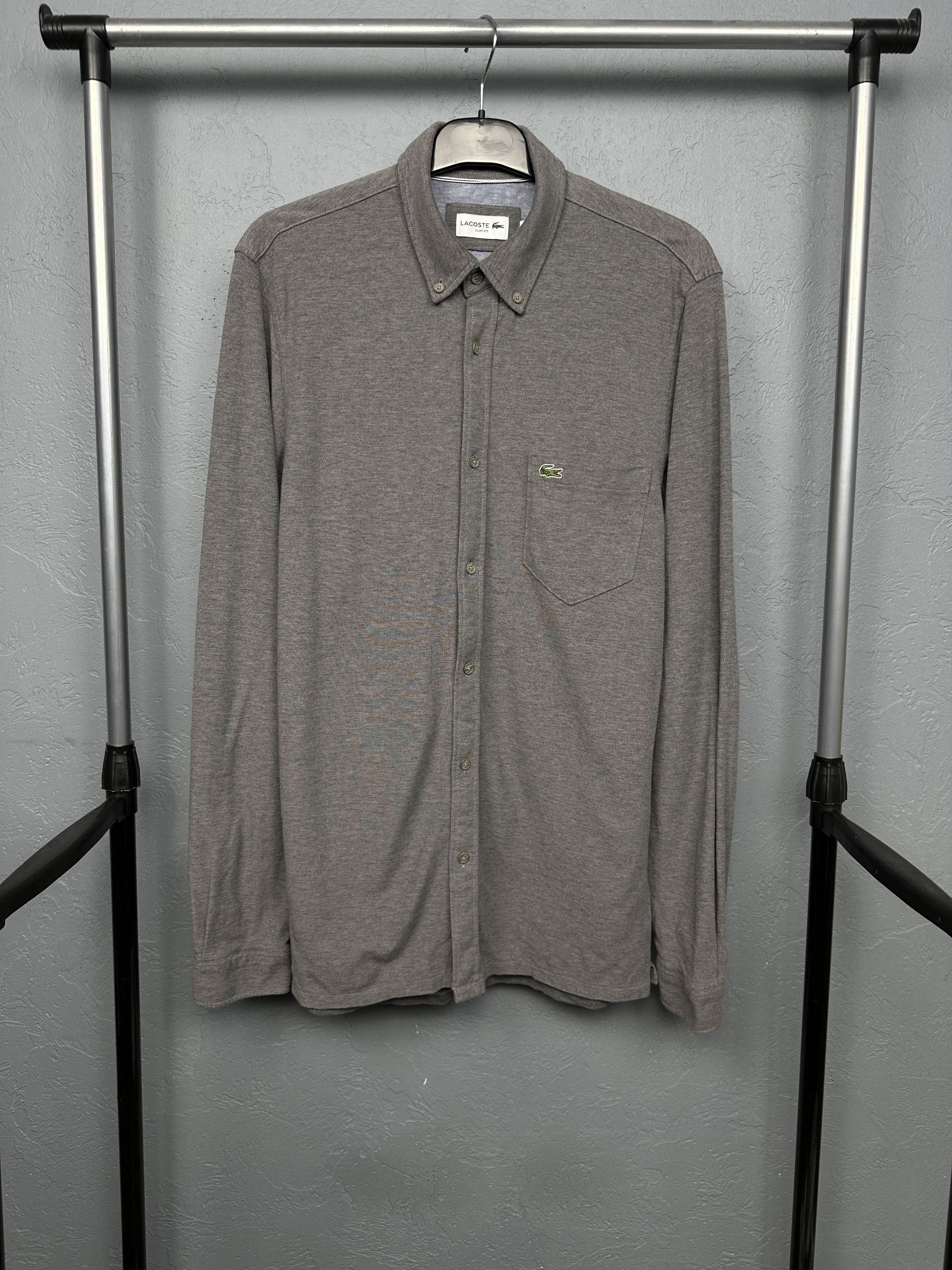Lacoste Lacoste Mens Long Sleeve Polo Shirt Size US M / EU 48-50 / 2 - 1 Thumbnail