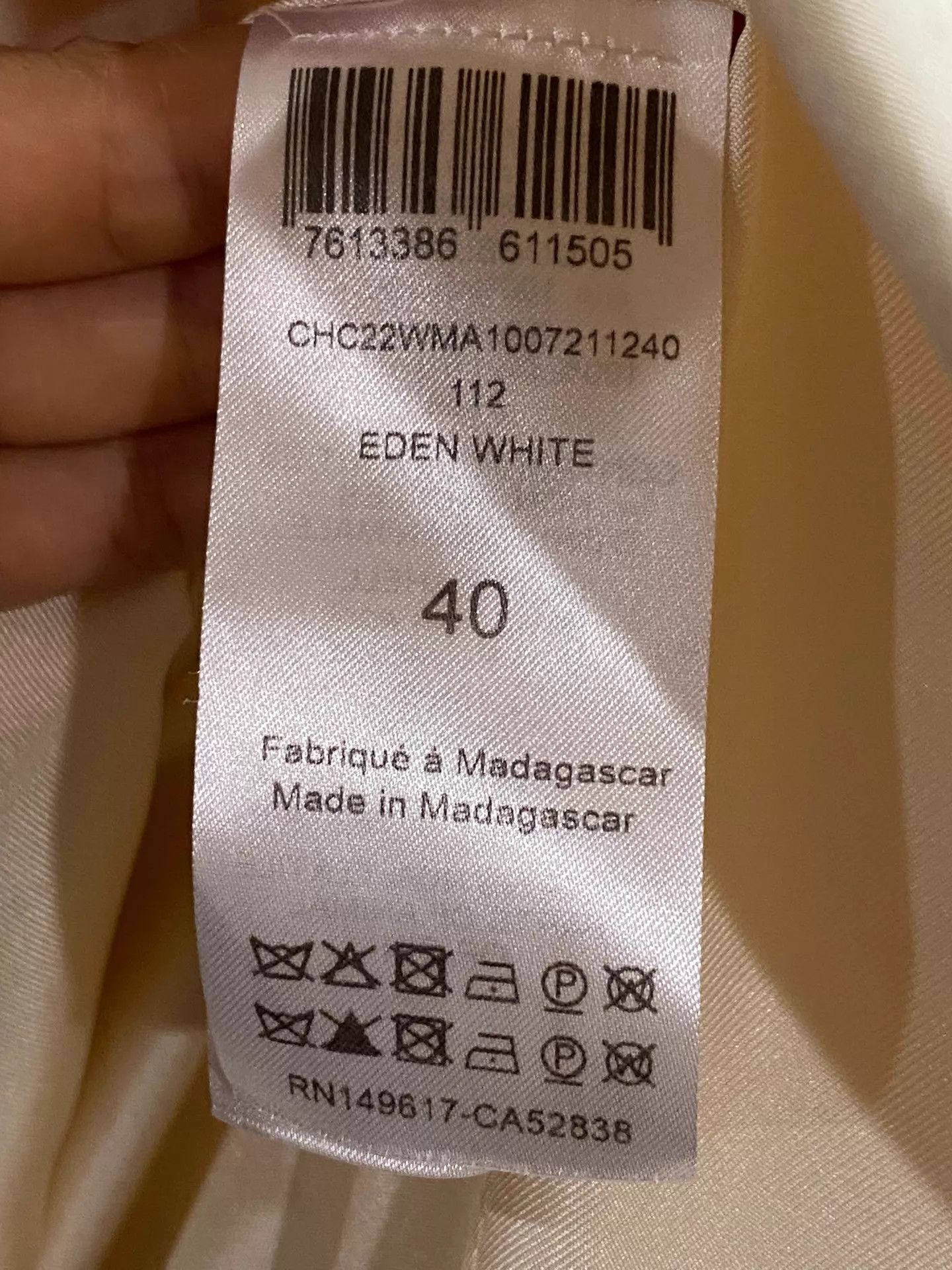 Chloe Chloe Wool Blend Minimalist Jacket 40 Size S / US 4 / IT 40 - 4 Thumbnail