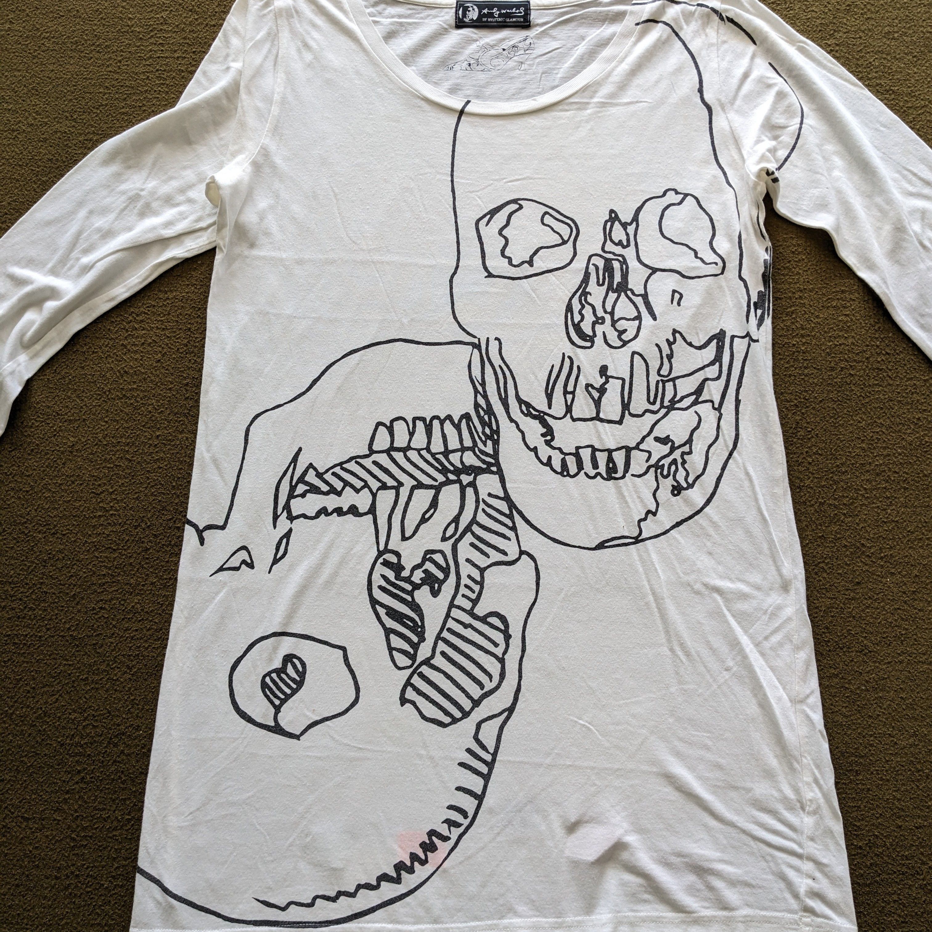Vintage Vintage Andy Warhol by Hysteric Glamour T-shirt Size US S / EU 44-46 / 1 - 2 Thumbnail