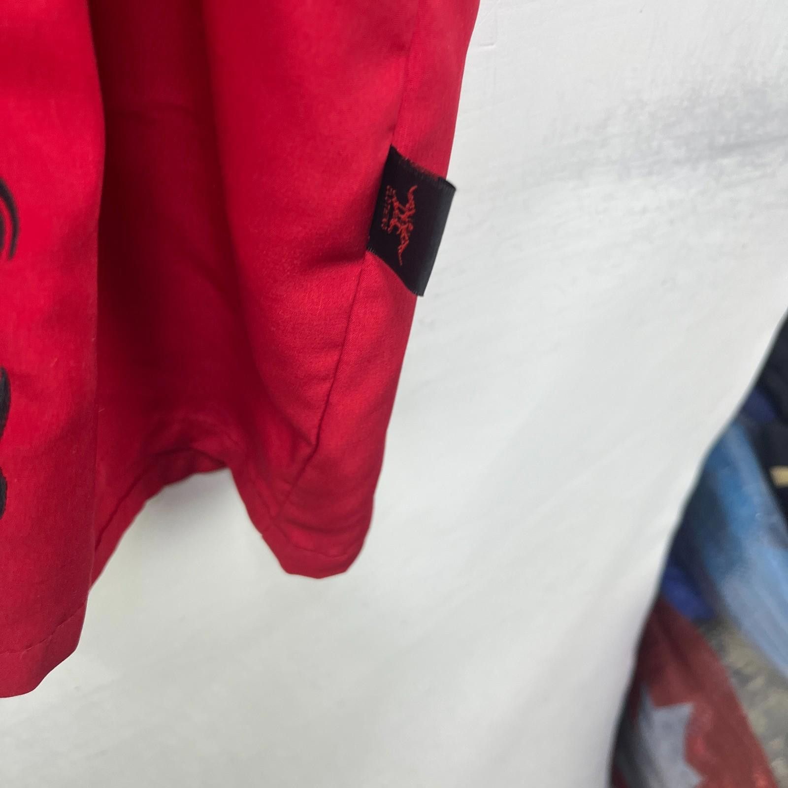 West Coast Choppers Vintage Red Flames Y2K Button Up Shirt Dragon XL Size US XL / EU 56 / 4 - 5 Thumbnail