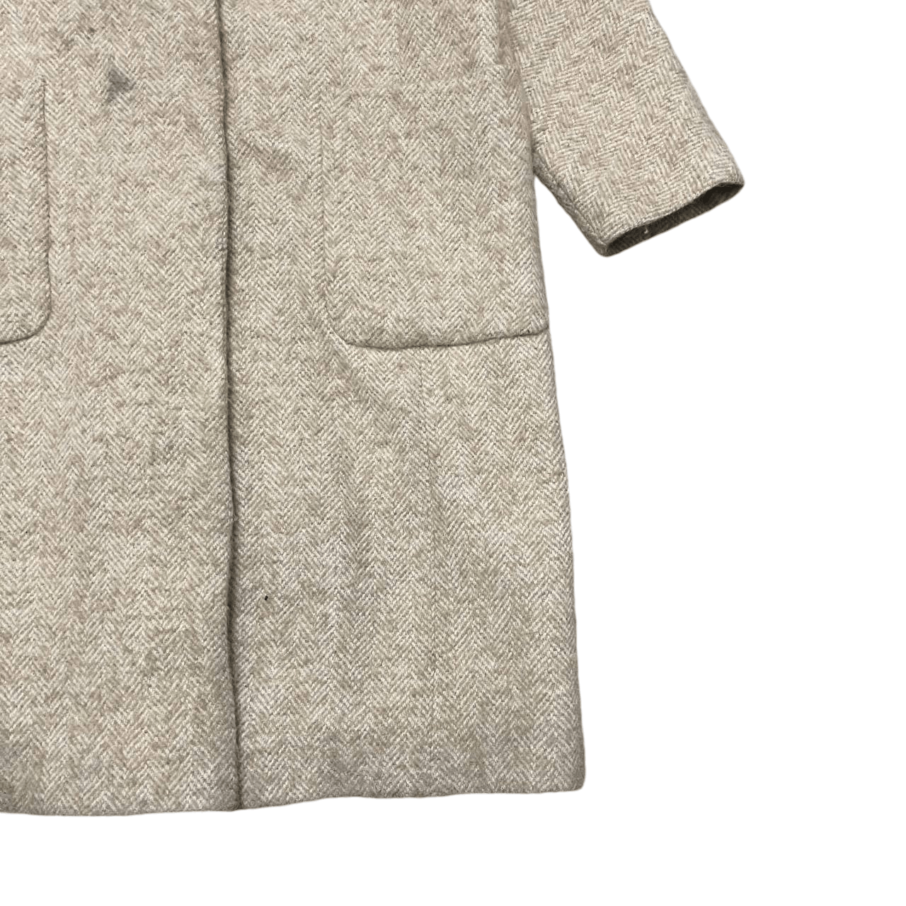Yohji Yamamoto Vintage Ined Yohji Yamamoto Wool Hooded Long Coat Size US M / EU 48-50 / 2 - 4 Thumbnail