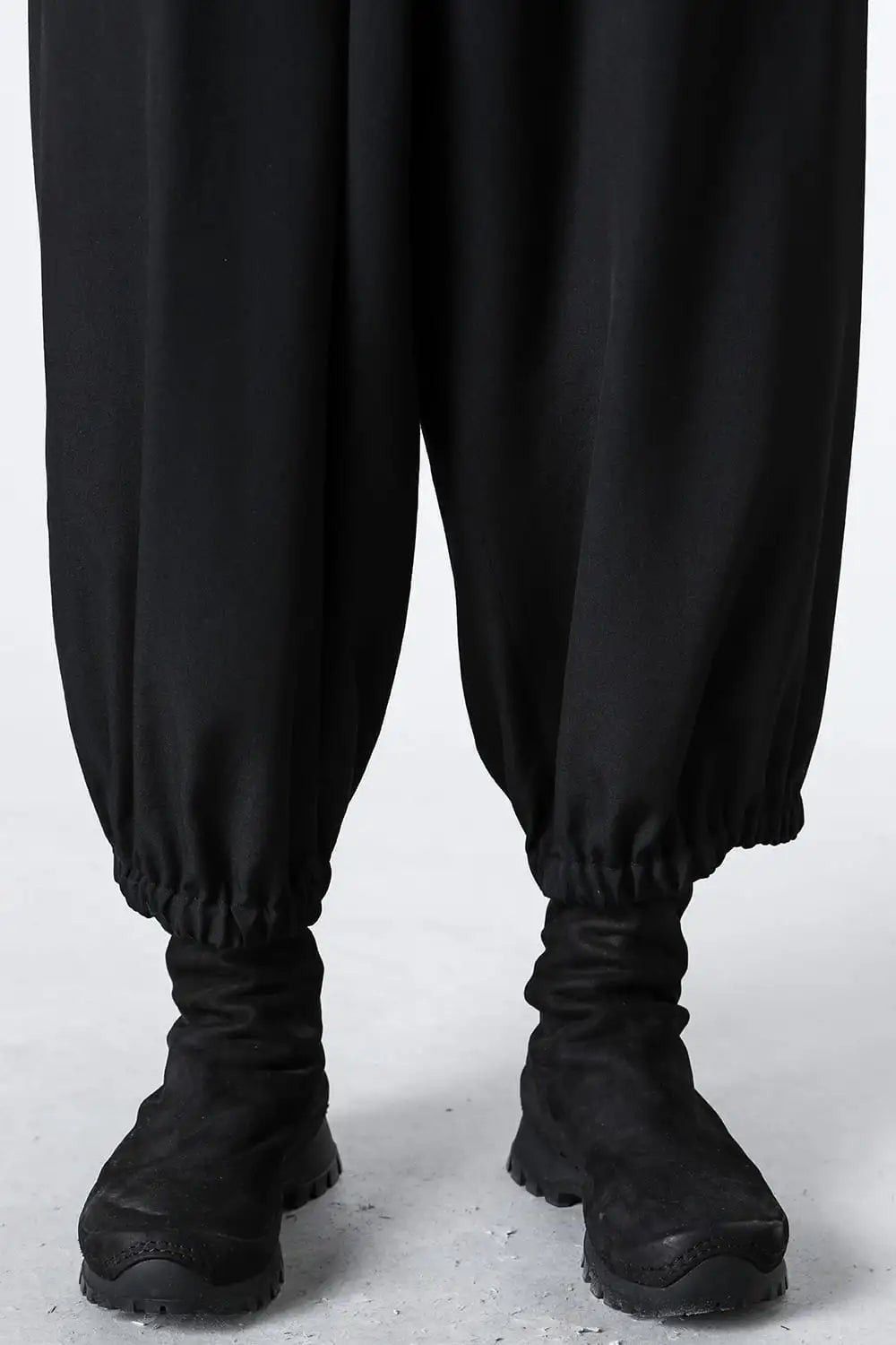 Yohji Yamamoto Yohji Yamamoto Pour Homme - Gathered 9 Part Length Pants Size US 30 / EU 46 - 14 Thumbnail