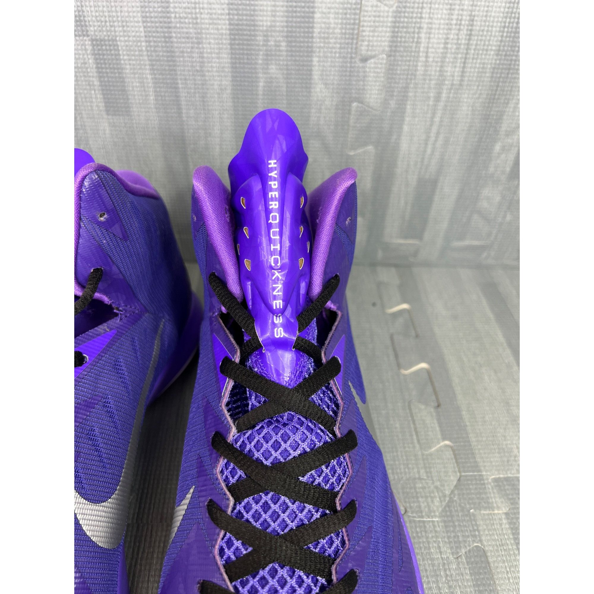 Nike Nike Lunar Hyperquickness Mens 12.5 Purple Basketball Shoes Size US 12.5 / EU 45-46 - 15 Thumbnail