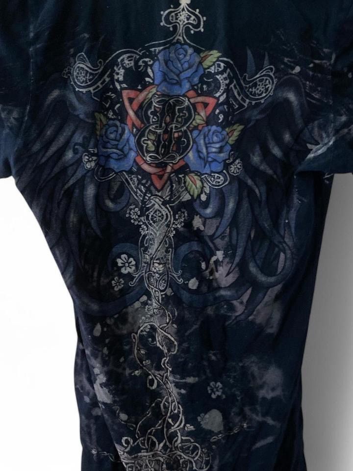 Ed Hardy RARE BRAD BUTTER DRESS SHIRT Size S / US 4 / IT 40 - 2 Thumbnail