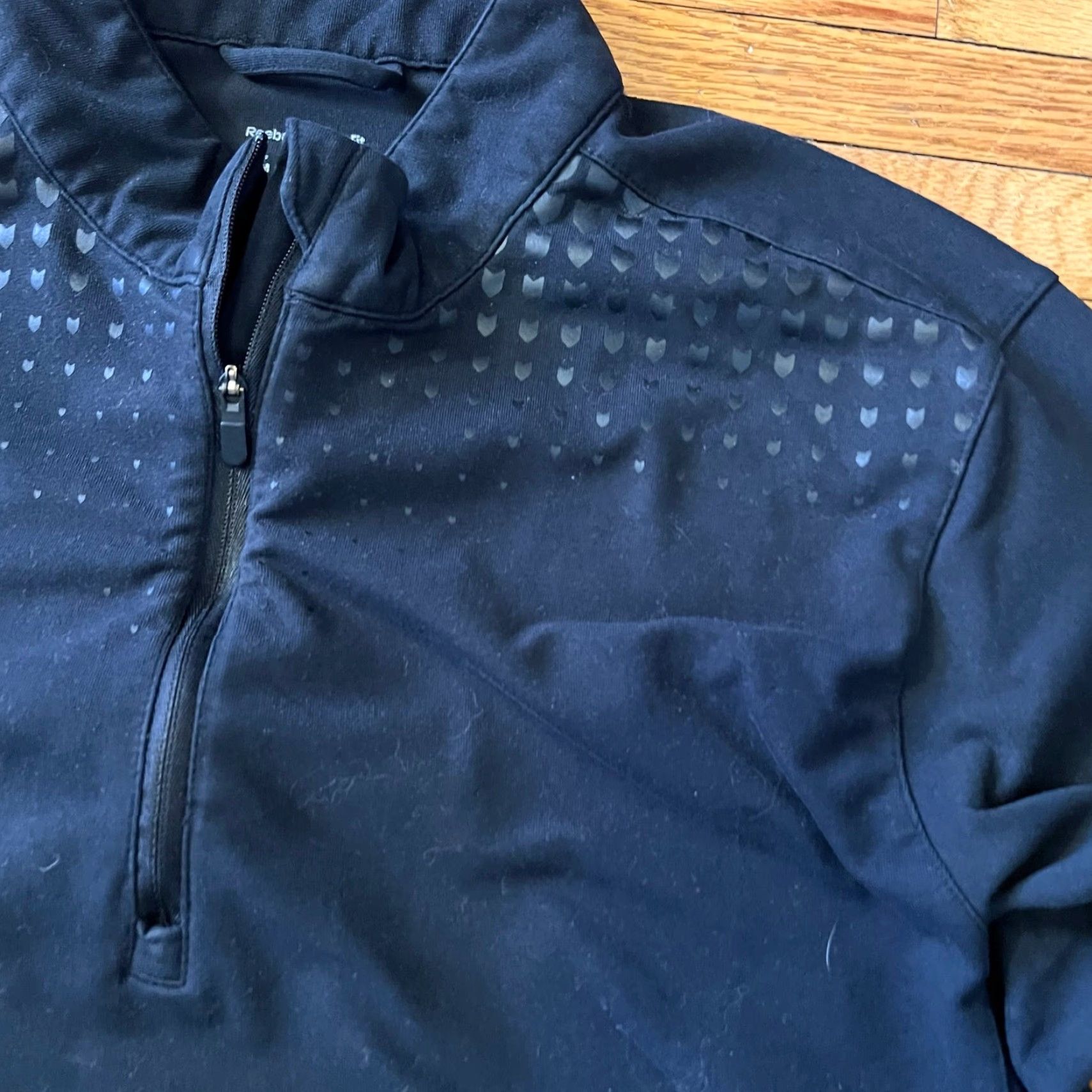 Reebok Reebok Crossfit Shirt Mens M Black Long Sleeve Quarter Zip Mens Size US M / EU 48-50 / 2 - 3 Thumbnail