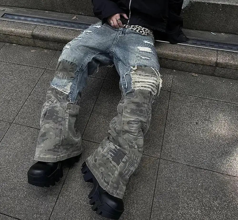 Japanese Brand × Vintage hip hop jeans Y2k Size US 30 / EU 46 - 2 Thumbnail