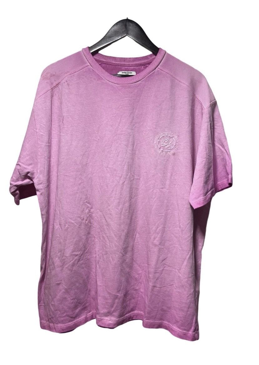 Opening Ceremony Opening Ceremony Oversized Pink Embroidered Rose Tee Size US L / EU 52-54 / 3 - 1 Thumbnail