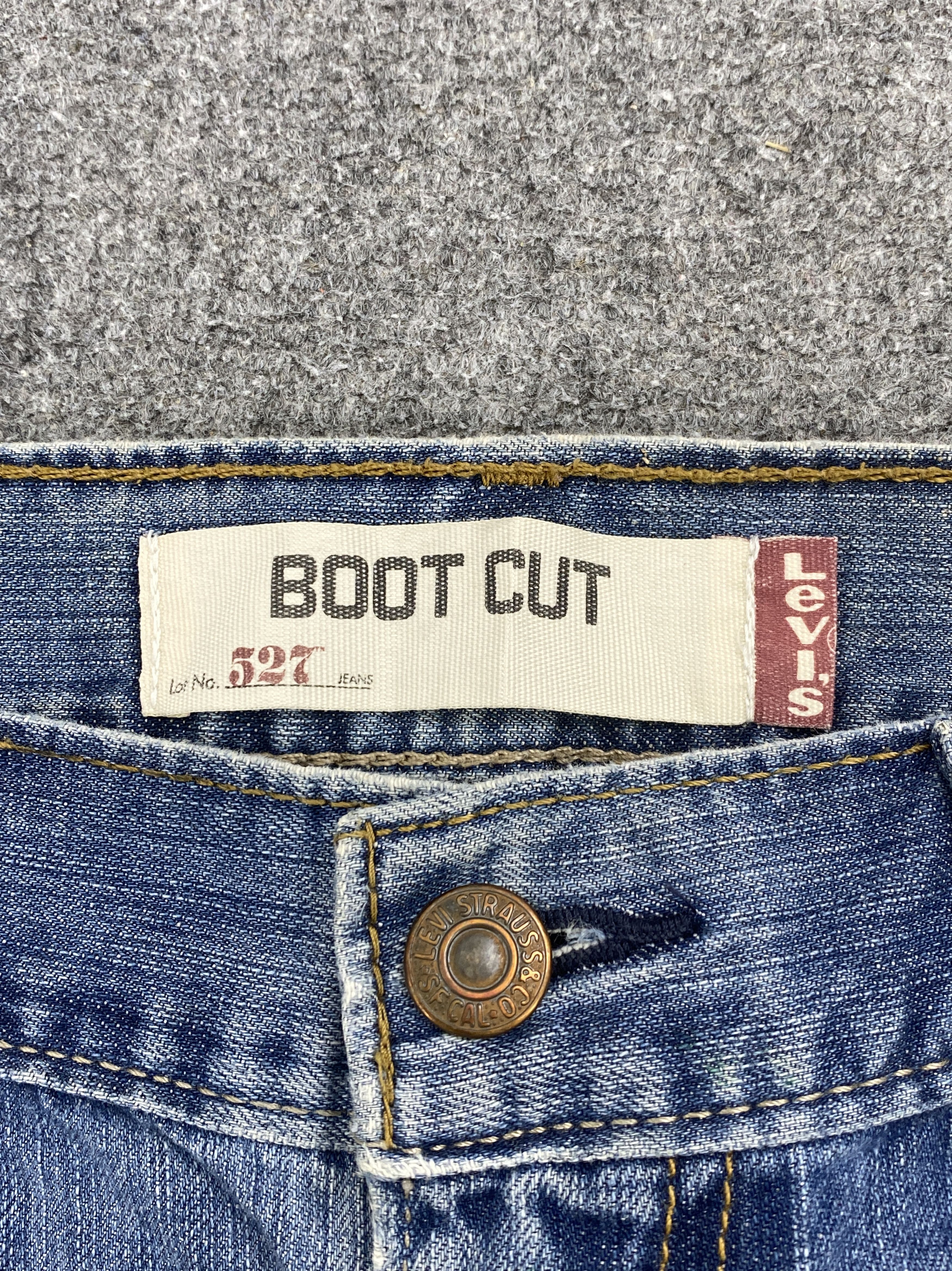 Levi's × Vintage Vintage Levi's 527 Flared Bootcut Jeans Size US 34 / EU 50 - 9 Thumbnail