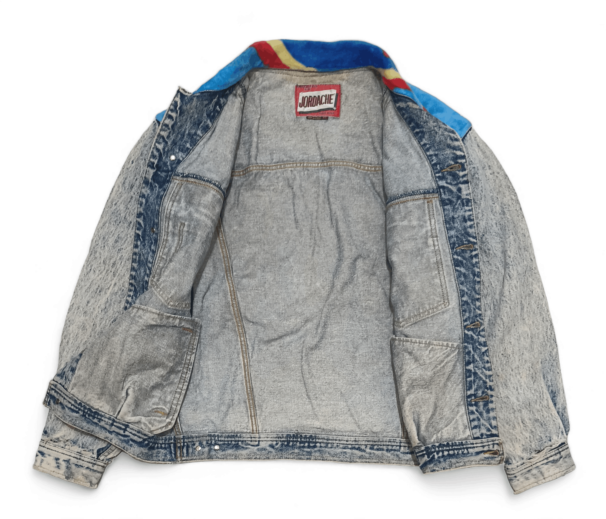 Jordache Vintage Jordache Mickey Minnie Mouse Terry Cloth Jacket Size US L / EU 52-54 / 3 - 5 Thumbnail