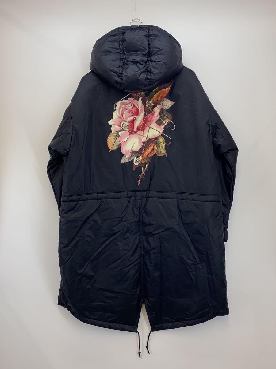 image of Undercover Gu Oversized Floral Pins Jacket in Black, Men's (Size Medium)
