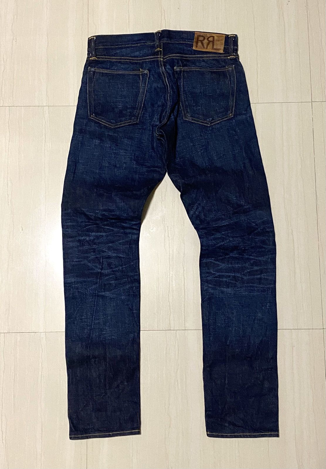 RRL Ralph Lauren RRL - Japan Indigo Selvedge Jeans Size US 30 / EU 46 - 1 Thumbnail