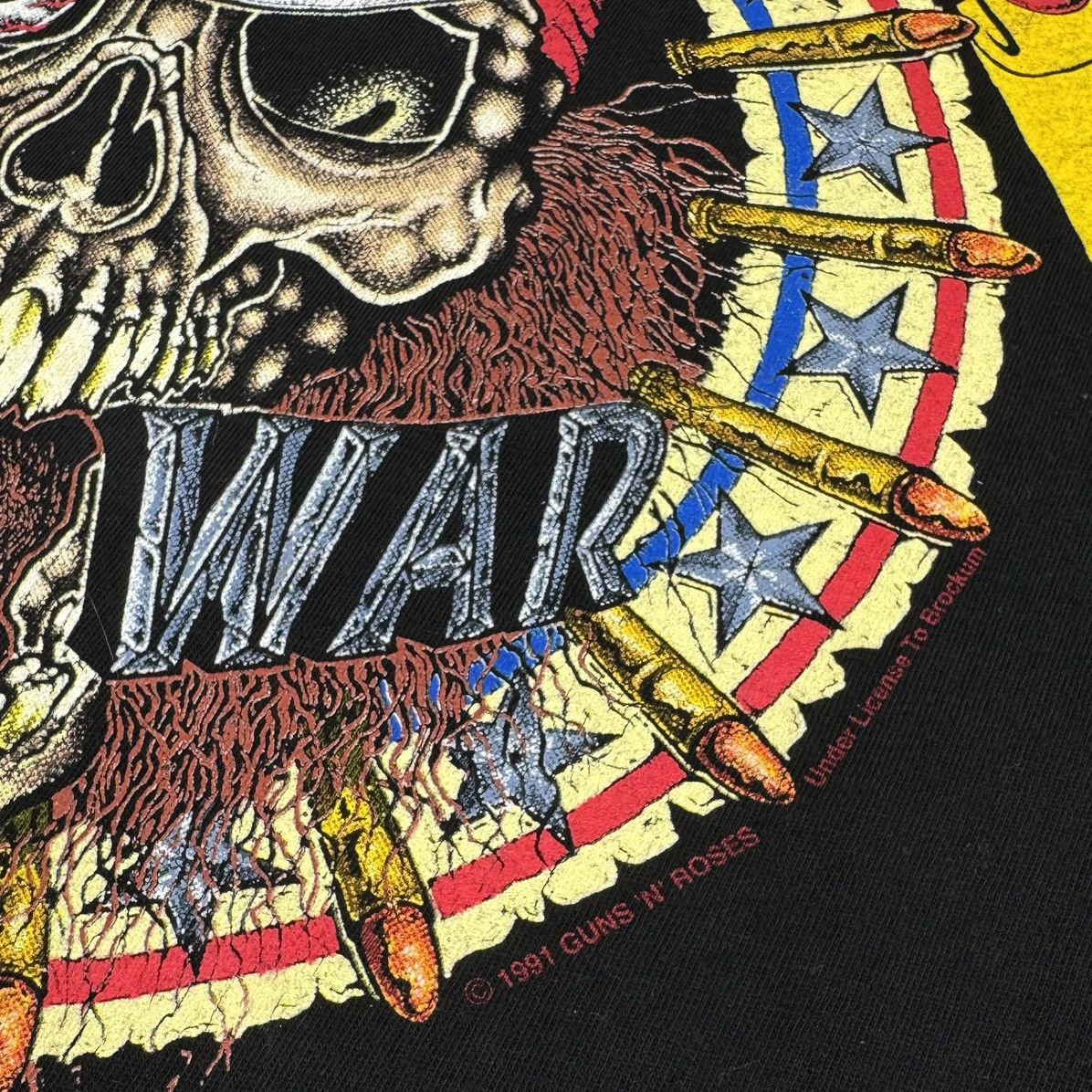 Band Tees Vintage 1991 Guns N’ Roses Civil War Get In The Ring T Shirt Size US XXL / EU 58 / 5 - 7 Thumbnail