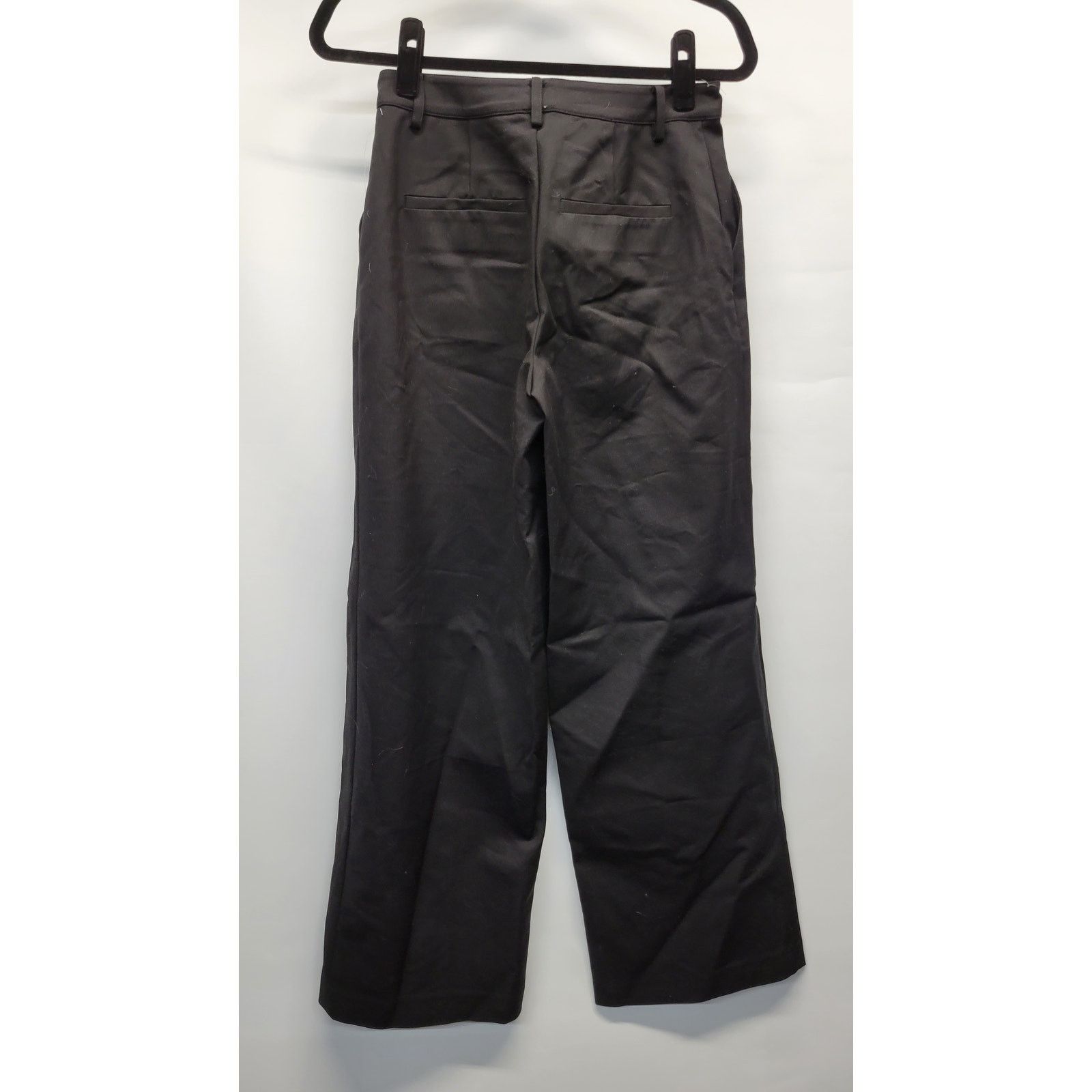 Good American Good American Black Slack Dress Pants Size 26" / US 2 / IT 38 - 2 Thumbnail