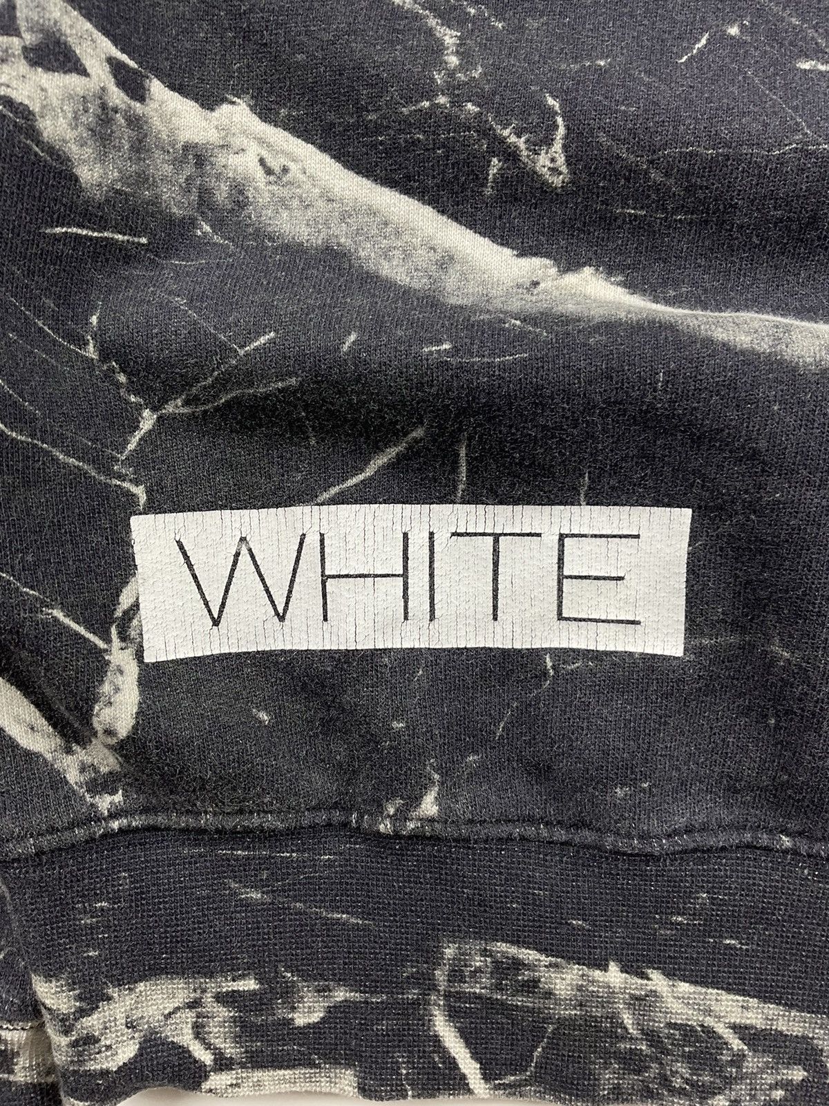 Off White Caravaggio Marble Sweatshirt