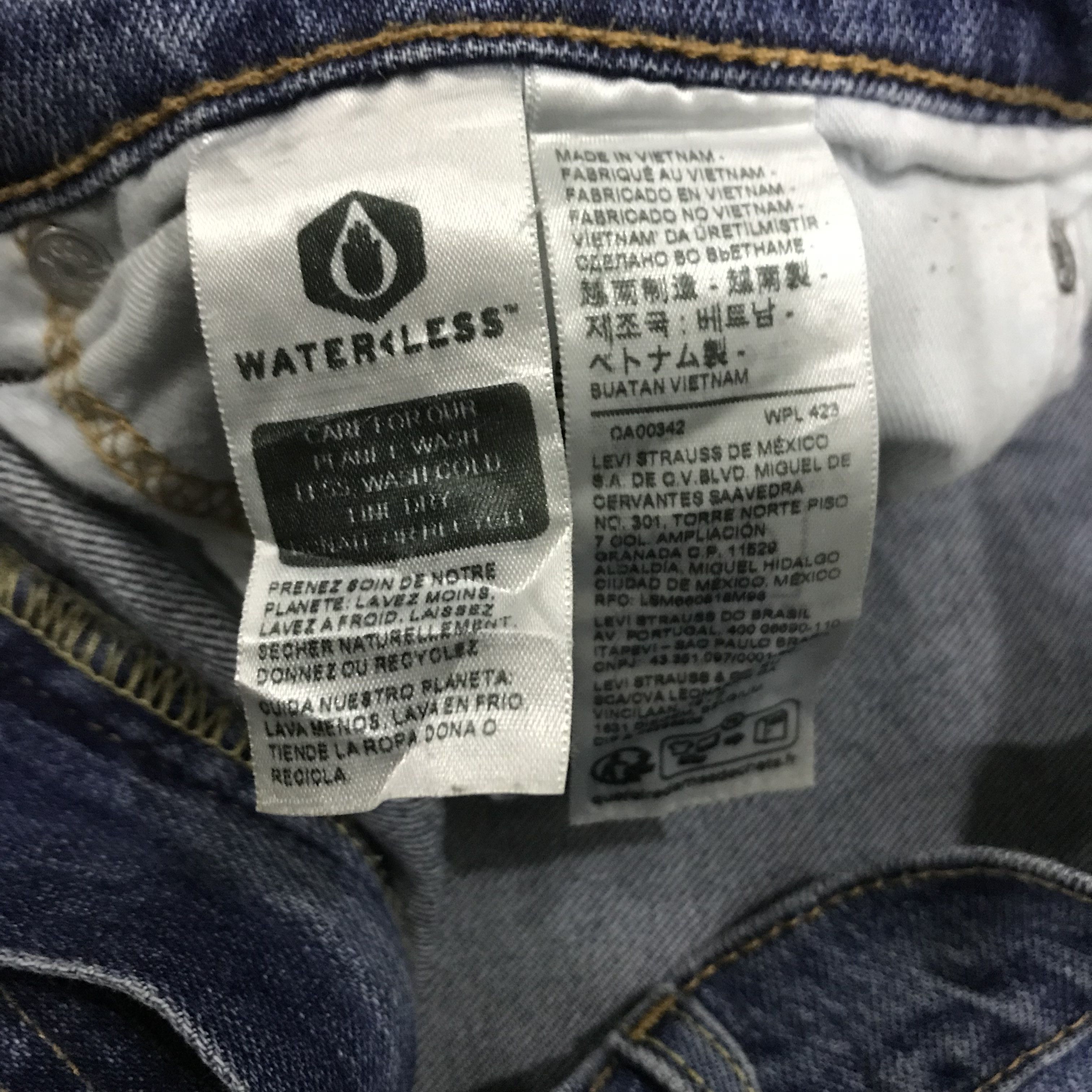 Levi's Levi’s 505 Regular Fit Straight Leg Jeans Dark Wash Size US 32 / EU 48 - 14 Thumbnail