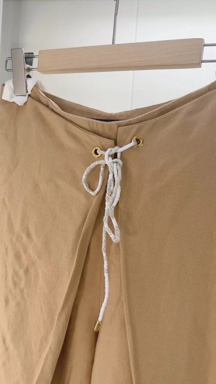 Loro Piana LORO PIANA Flax rope trousers Size 27" / US 4 / IT 40 - 5 Thumbnail