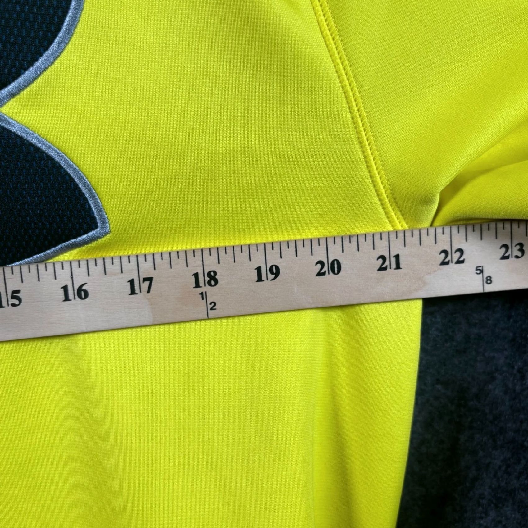 Under Armour Under Armour Hoodie Mens M Yellow Pullover Kangaroo Pocket Performance Athletic Size US M / EU 48-50 / 2 - 2 Thumbnail