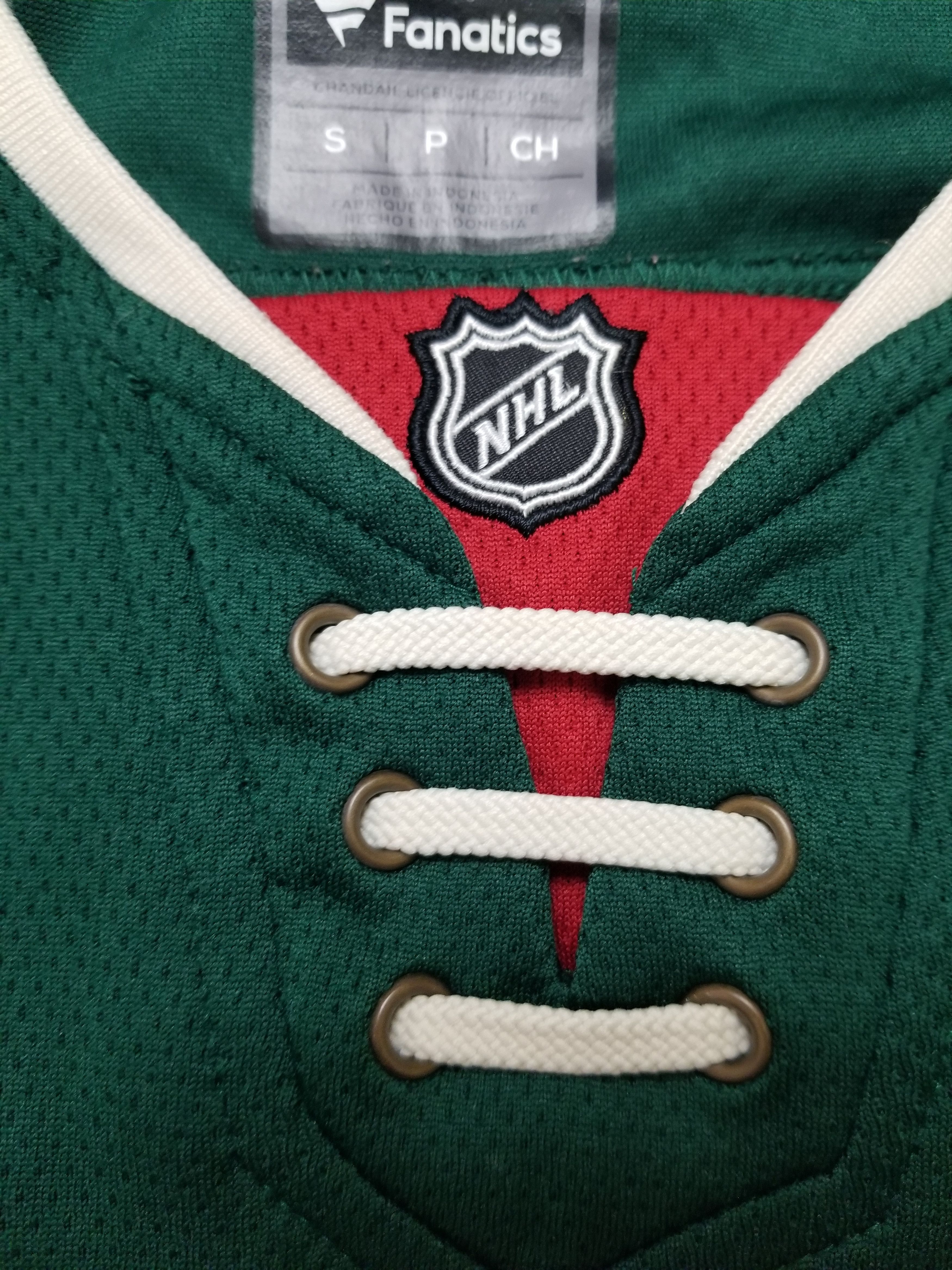 Other Fanatics NHL Zack Parise #11 Minnesota Wild Home Jersey Size S / US 4 / IT 40 - 10 Thumbnail