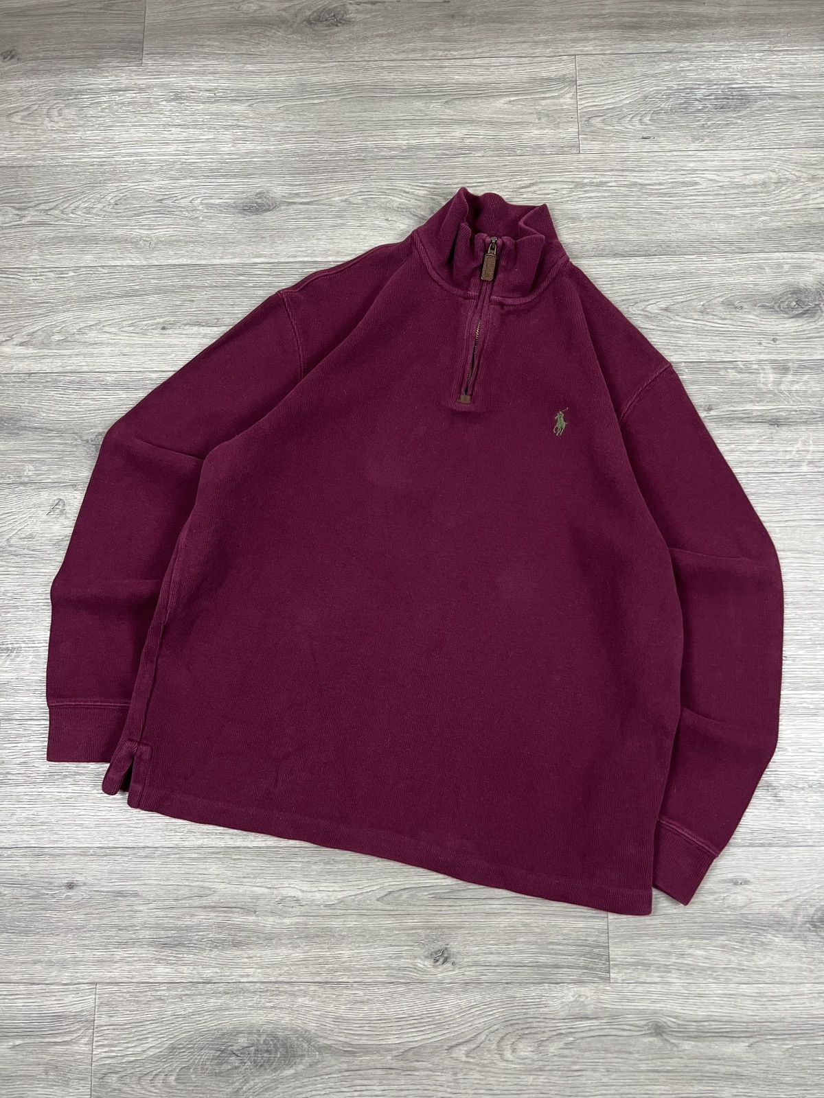Lacoste Polo Ralph Lauren Half Zip Sweatshirt Embroidered Logo Size US M / EU 48-50 / 2 - 3 Thumbnail