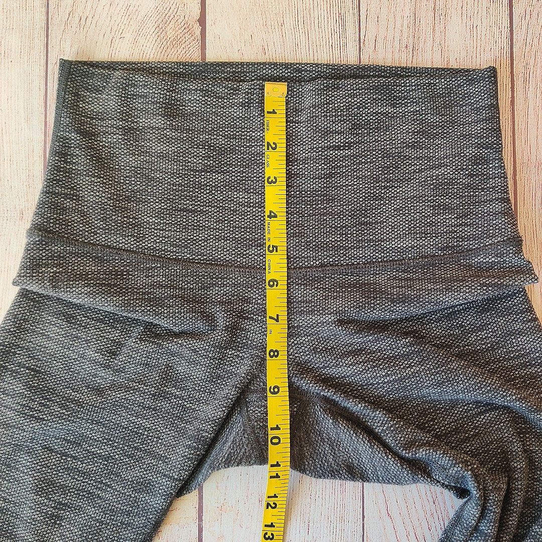 Lululemon Wunder Under Pant Diamond Jacquard Space Dye Black Slate Size 28" / US 6 / IT 42 - 5 Thumbnail