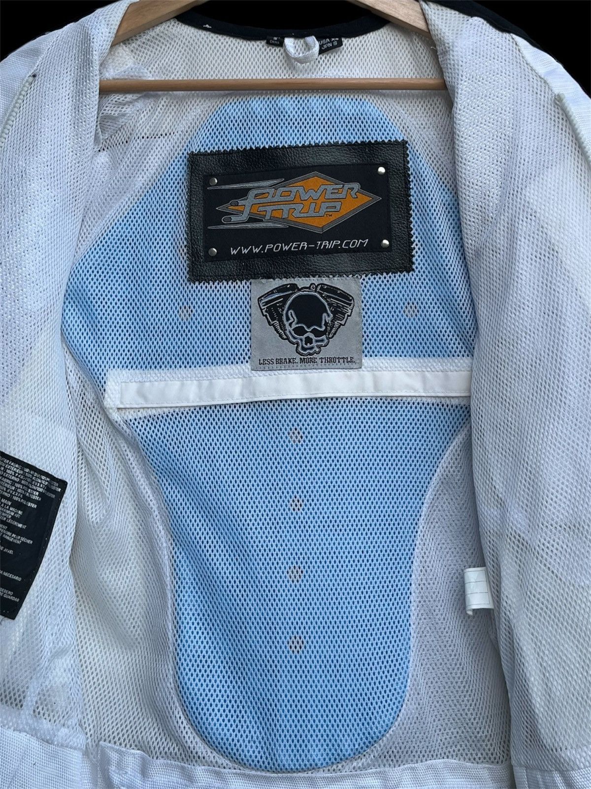 Kadoya White Power Trip Rider Jacket Size US XS / EU 42 / 0 - 16 Thumbnail