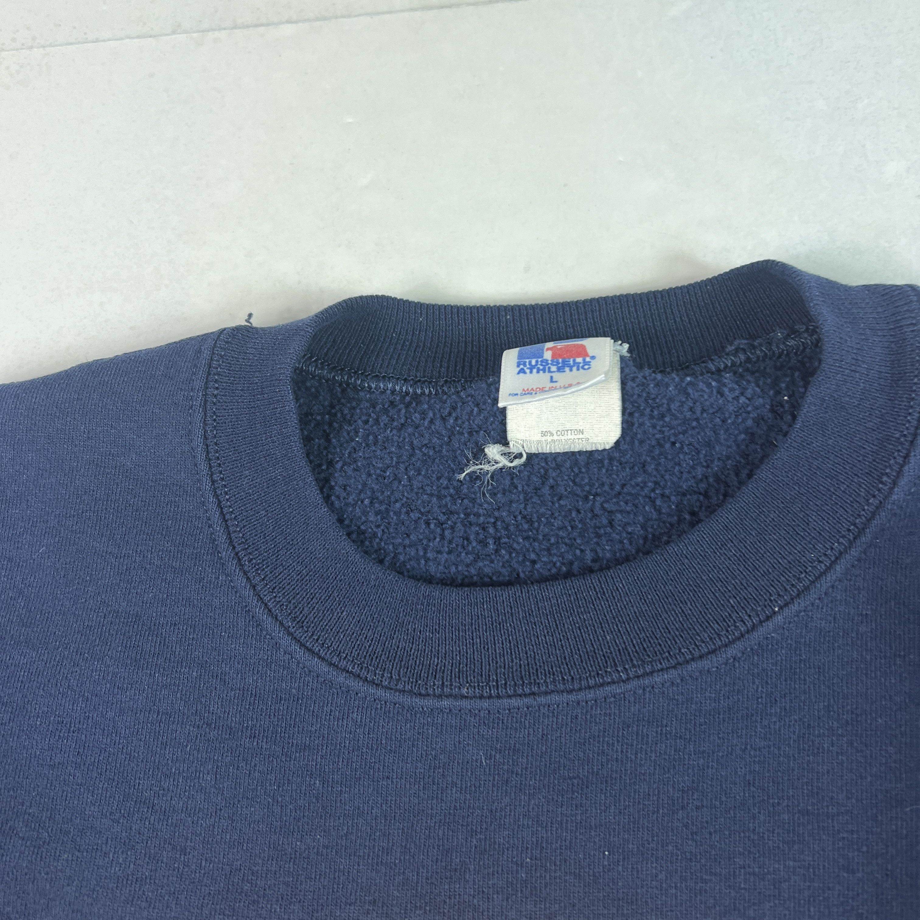 Russell Athletic VTG Russell Michigan Wolverines Sweatshirt Faded Crewneck Size US S / EU 44-46 / 1 - 10 Thumbnail