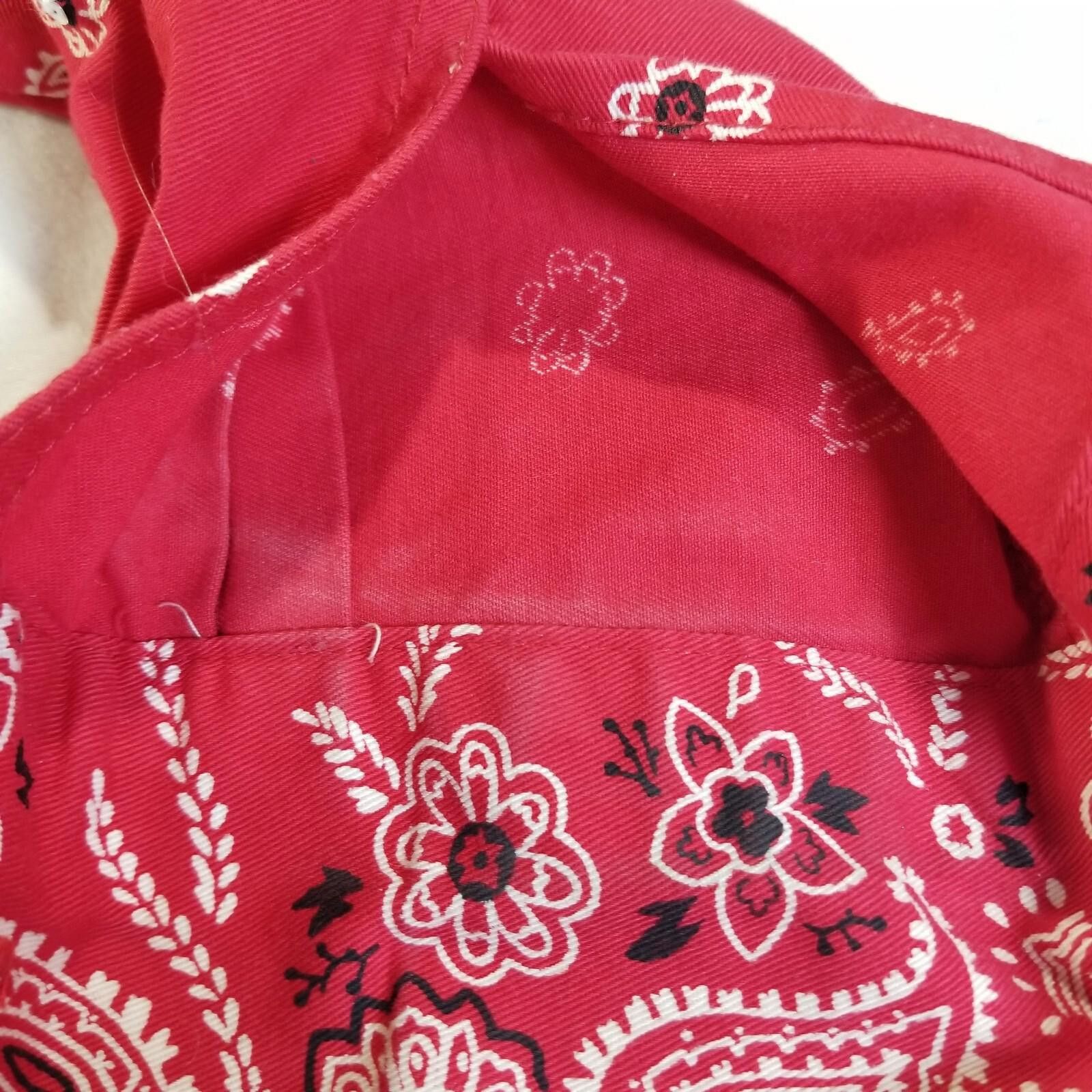 Other The Quacker Factory Red Shirt w/ Paisley/Rhinestones Size 8 Size M / US 6-8 / IT 42-44 - 7 Thumbnail