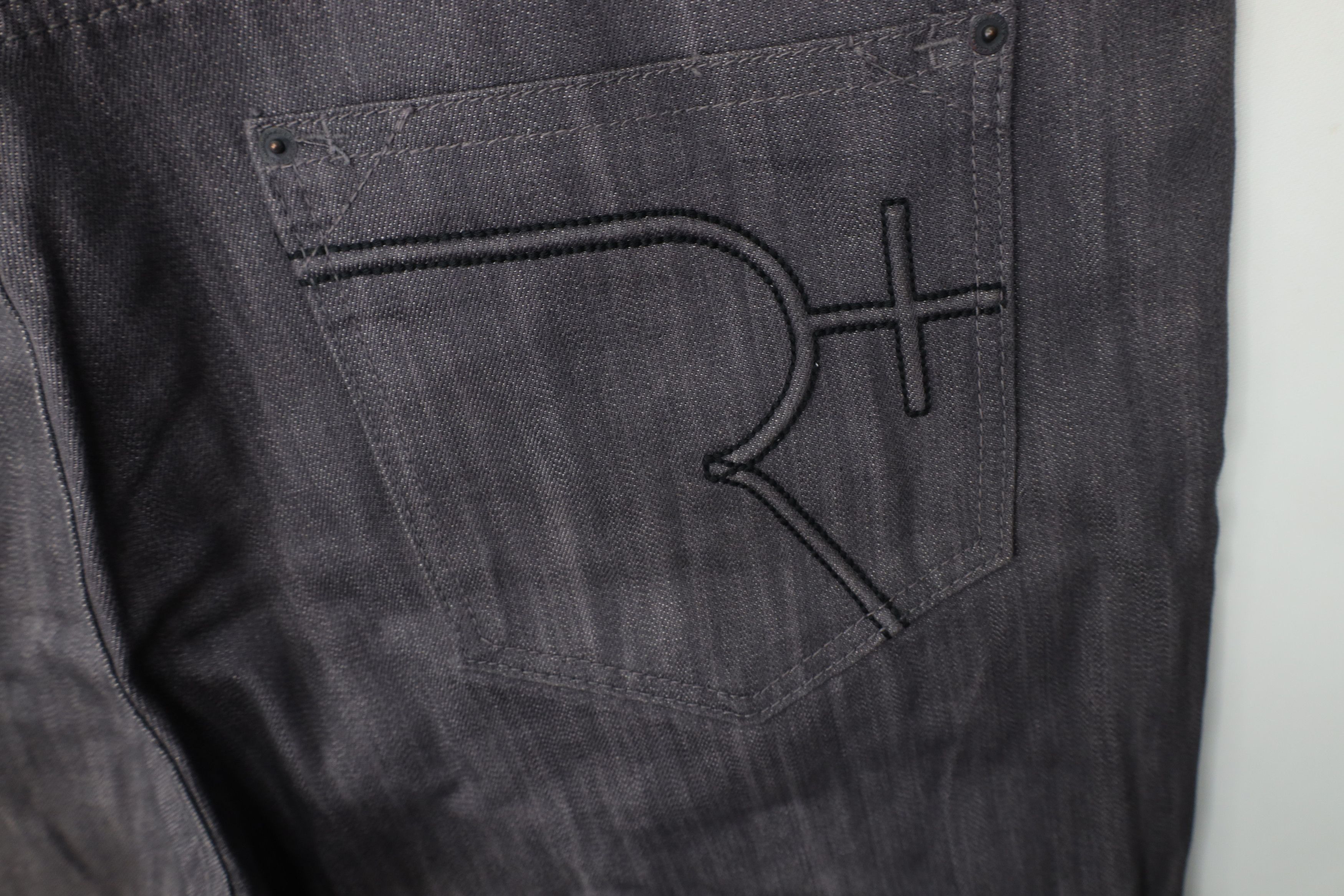 Rocawear Vintage 90s Y2K Rocawear Relaxed Fit Wide Leg Denim Jeans Size US 42 / EU 58 - 13 Thumbnail